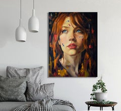 Portrait de femme contemporaine