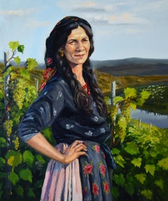 Porträt einer Zigeunerfrau