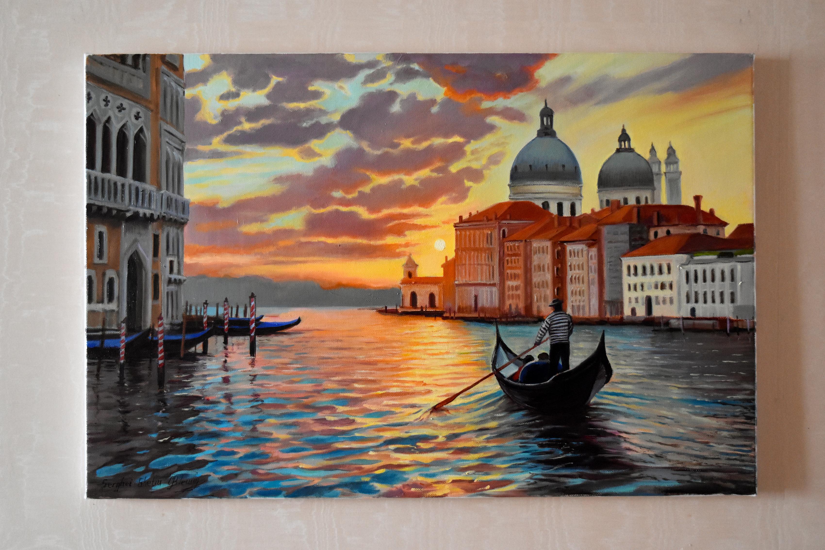 Puesta de sol en Venecia 1
