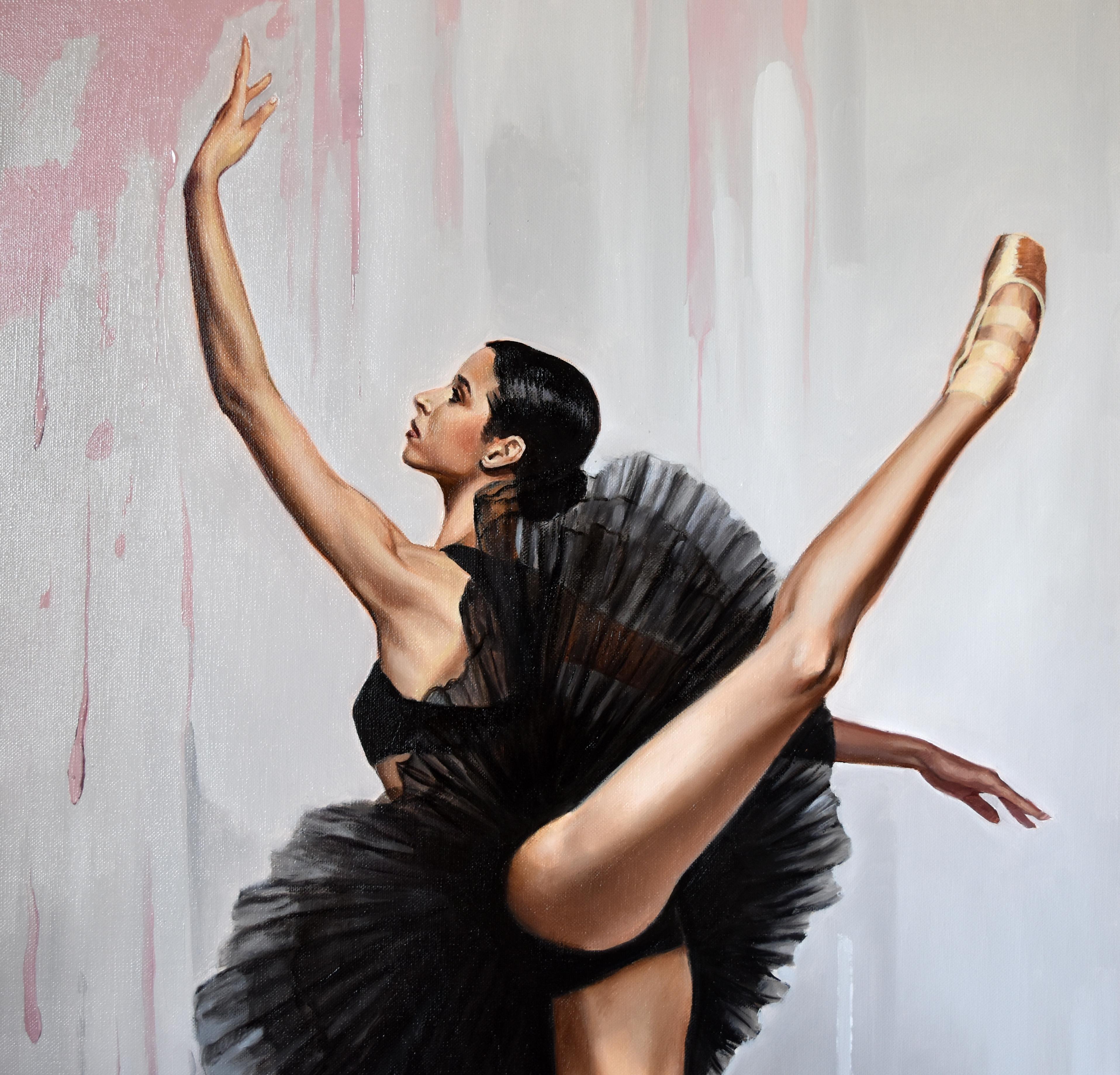 La beauté de la danse XIII - Painting de Serghei Ghetiu