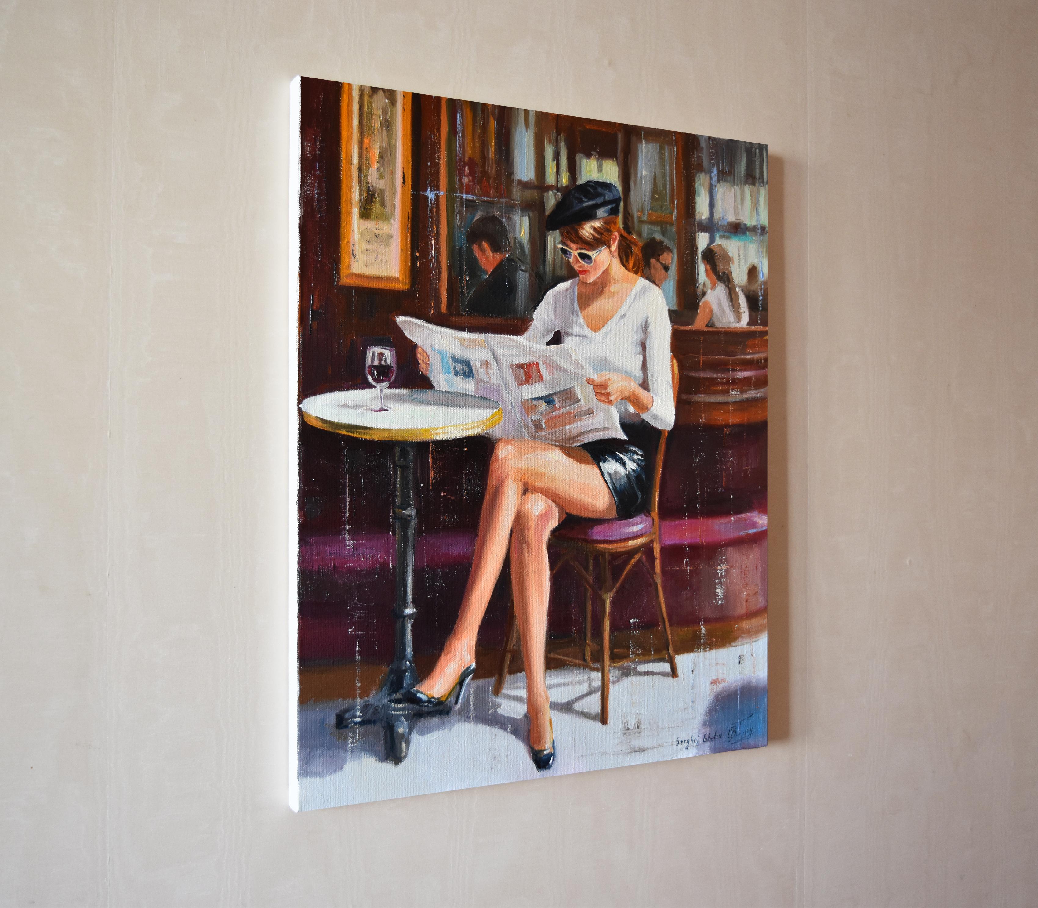In this piece, I captured a quiet, elegant moment wrapped in soft light and gentle shadows. The blend of impressionism and realism brings to life the grace and calm of everyday beauty. This painting invites you to pause, breathe, and feel the