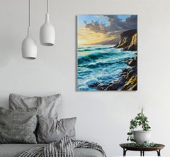 The evening ocean