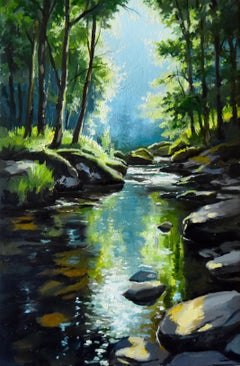 The forest river