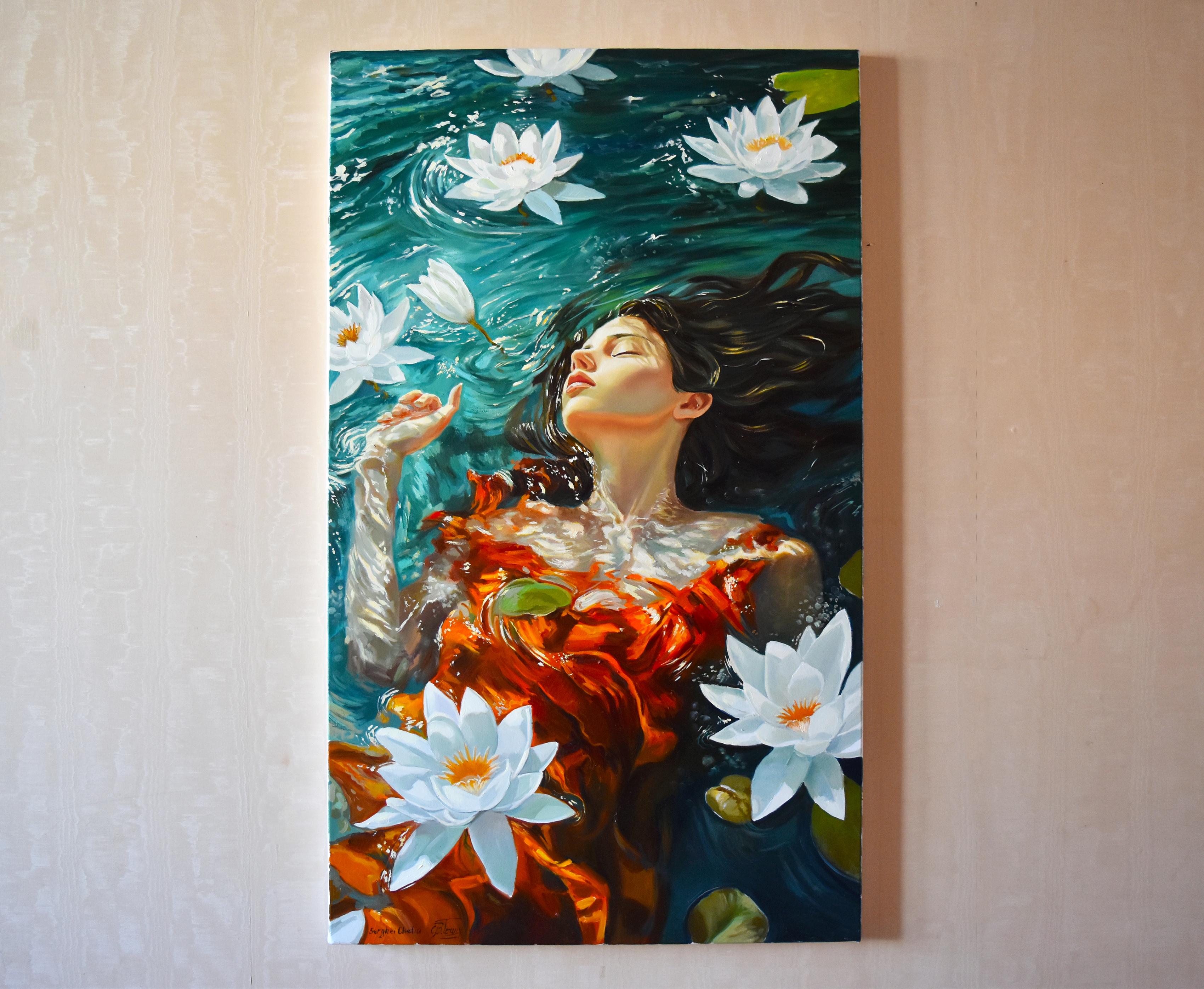 Il momento dell'armonia - Painting Realismo di Serghei Ghetiu