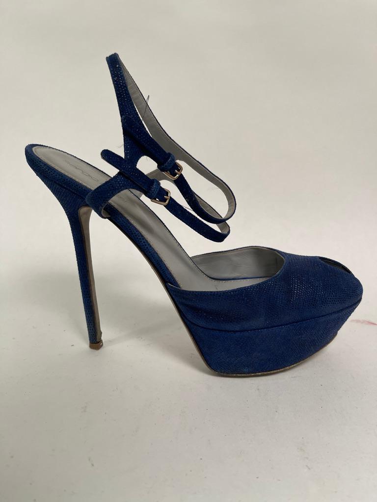 SERGIA ROSSI peep toe In Good Condition For Sale In New York, NY