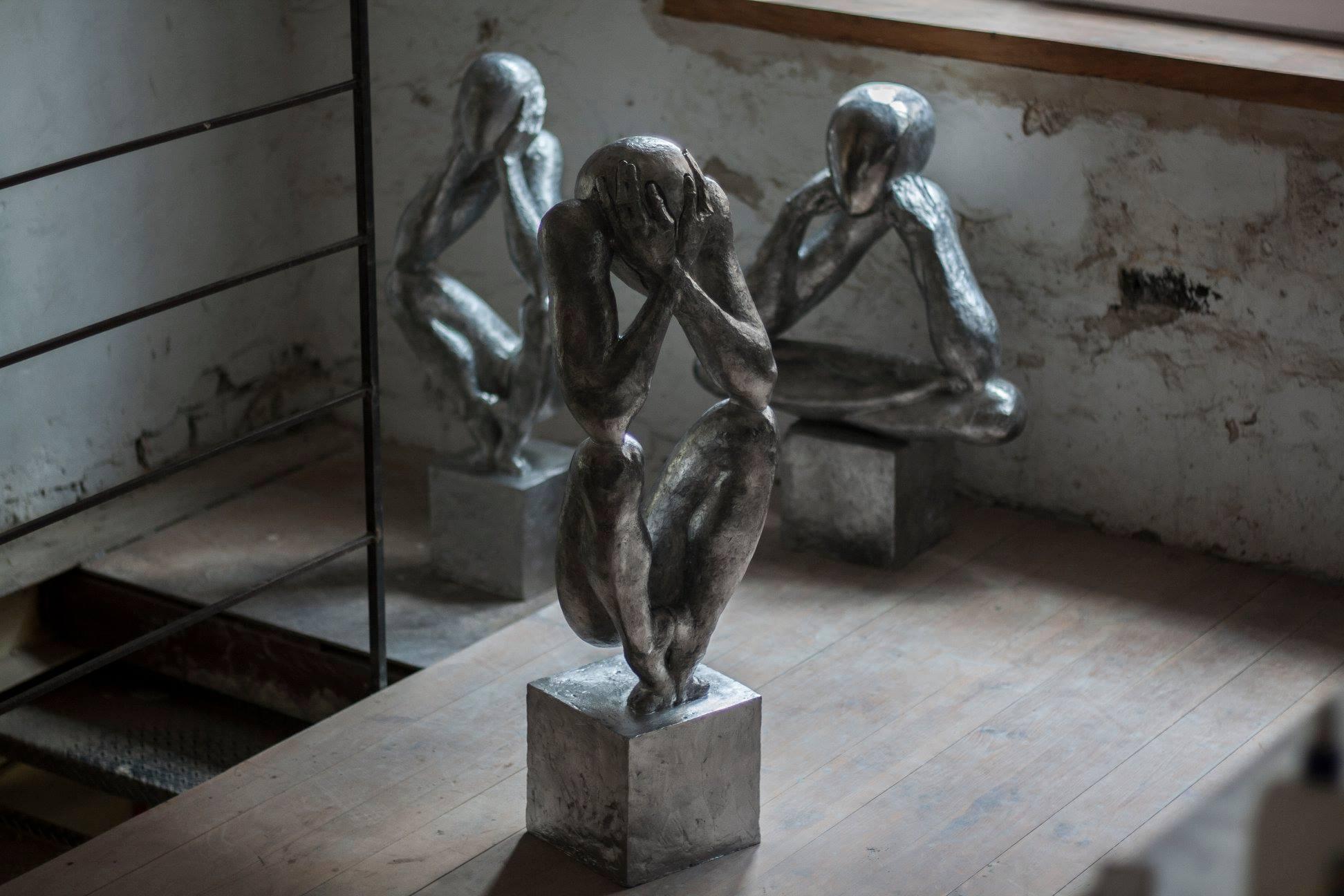 №2 Aluminum sculpture Edition 3/5 by Sergii Shaulis  5