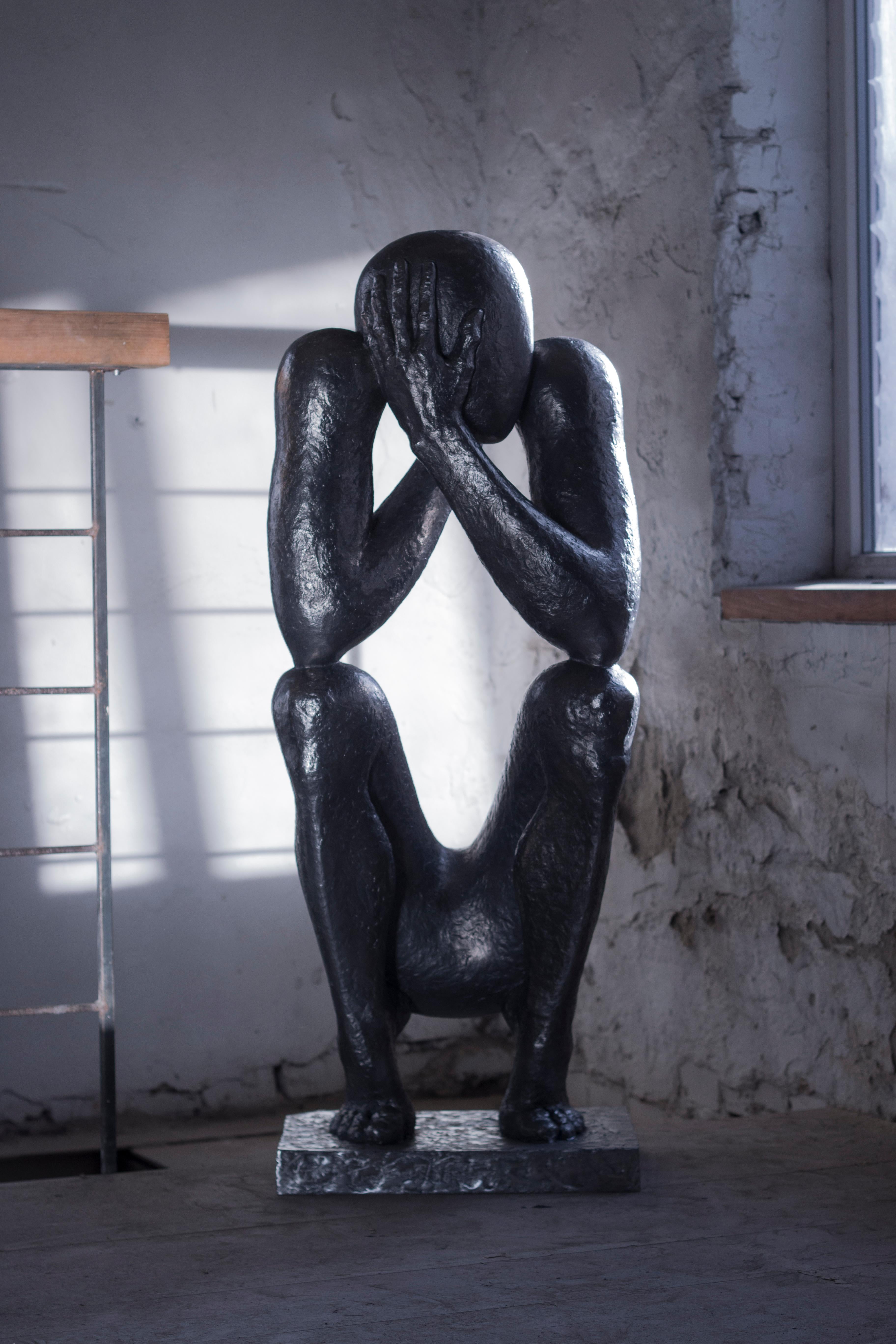 "№5" Aluminium-Skulptur Ausgabe von 5 von Sergii Shaulis 
