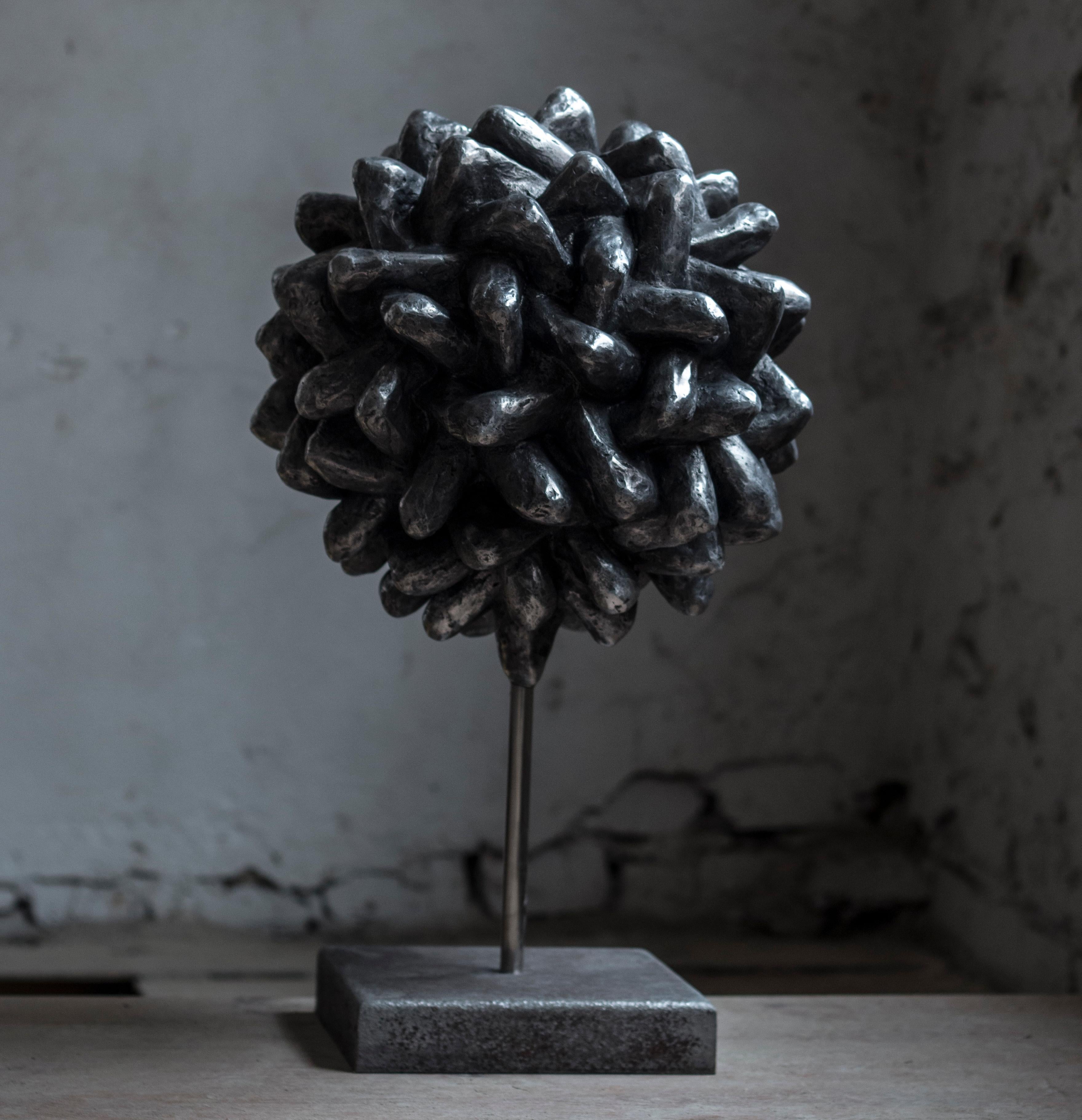 "Shapes of experience Nr. 2" Sculpture 26 x 14 x 14 in Ed. 1/1 by Sergii Shaulis

Medium: aluminum, stainless steel, steel
From the EXPERIENCE series
Approximate weight 35lbs 

ABOUT ARTIST 
Born on 27 May 1985 in Kharkiv, Ukraine. From 2005 to 2011