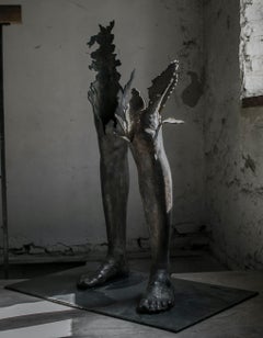 "Viewer" Sculpture 41.5" x 32 "x 20" inch Ed. 1/1 by Sergii Shaulis 