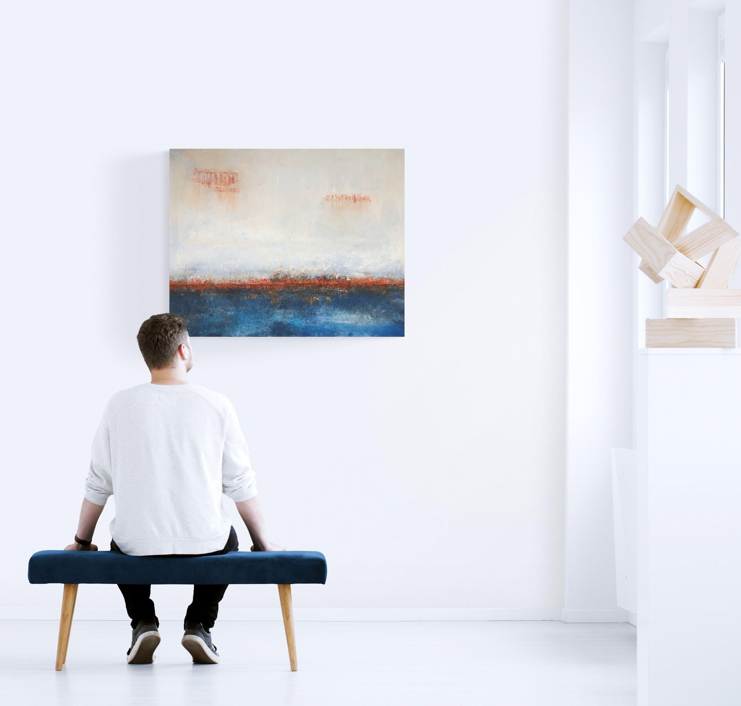 Pittura astratta SI21001, tecnica mista su tela - Mixed Media Art di Sergio Aranda
