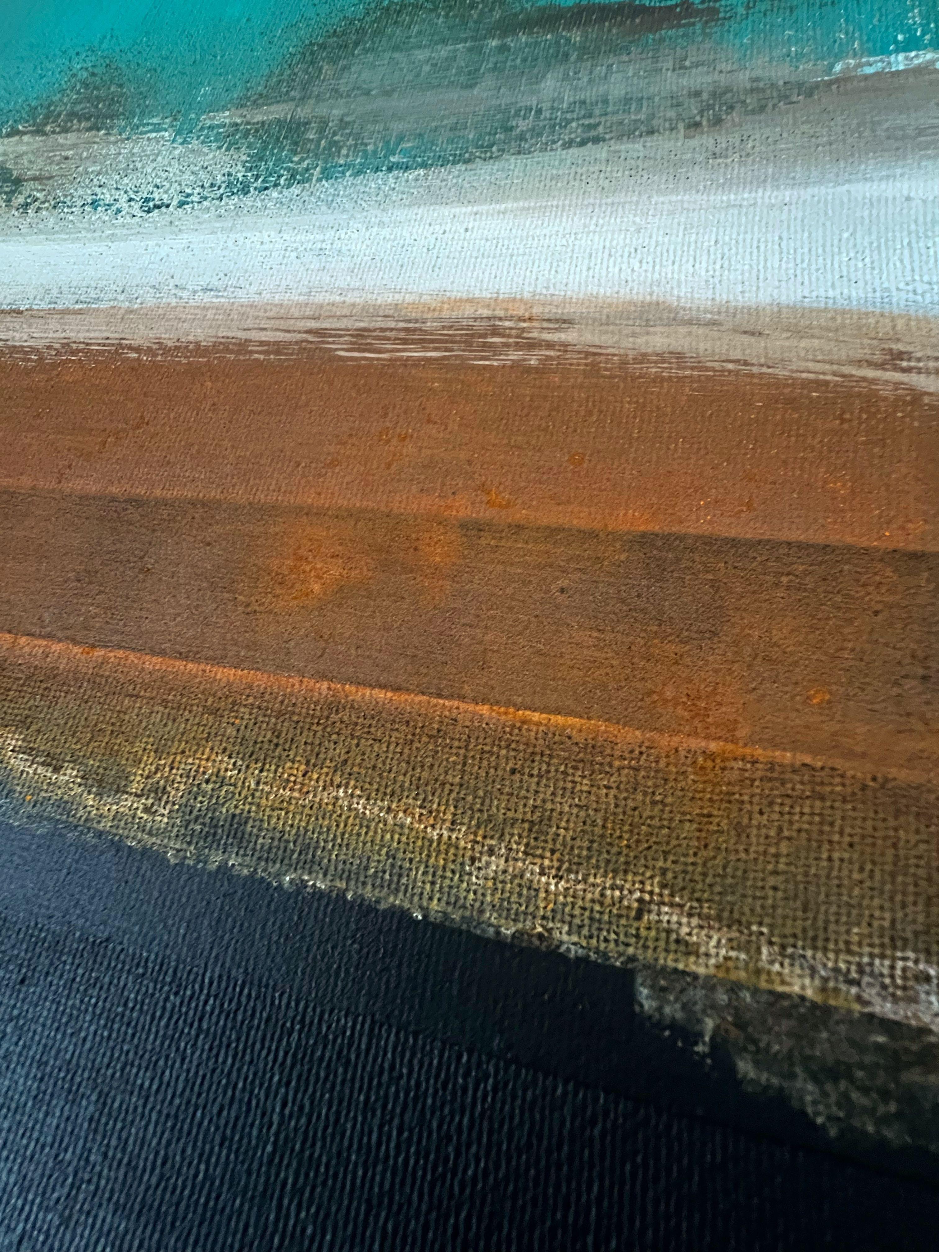 Efectos de la Naturaleza, tecnica mista su tela - Mixed Media Art Minimalismo di Sergio Aranda