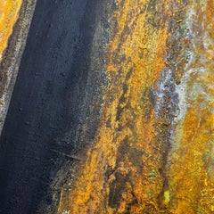 L'Ã‰cho de lâEA rosion, Mixed Media on Canvas