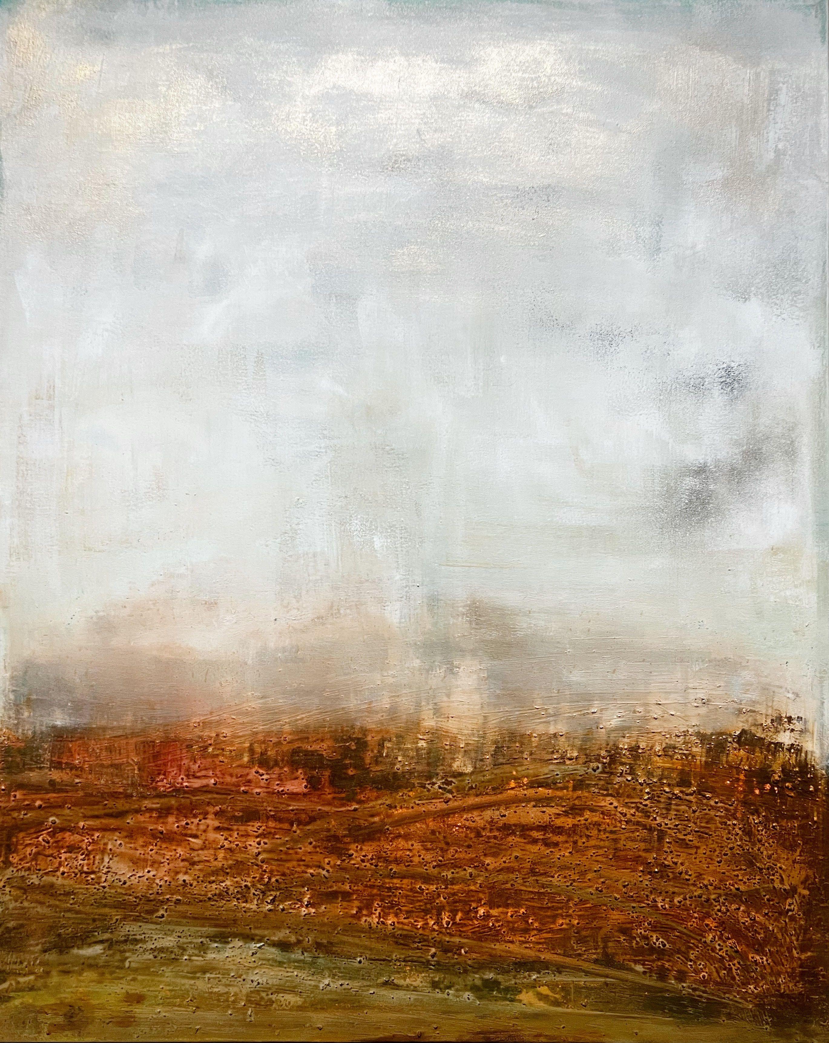 Paysages EmbrasÃs No 2337, Mixed Media on Canvas
