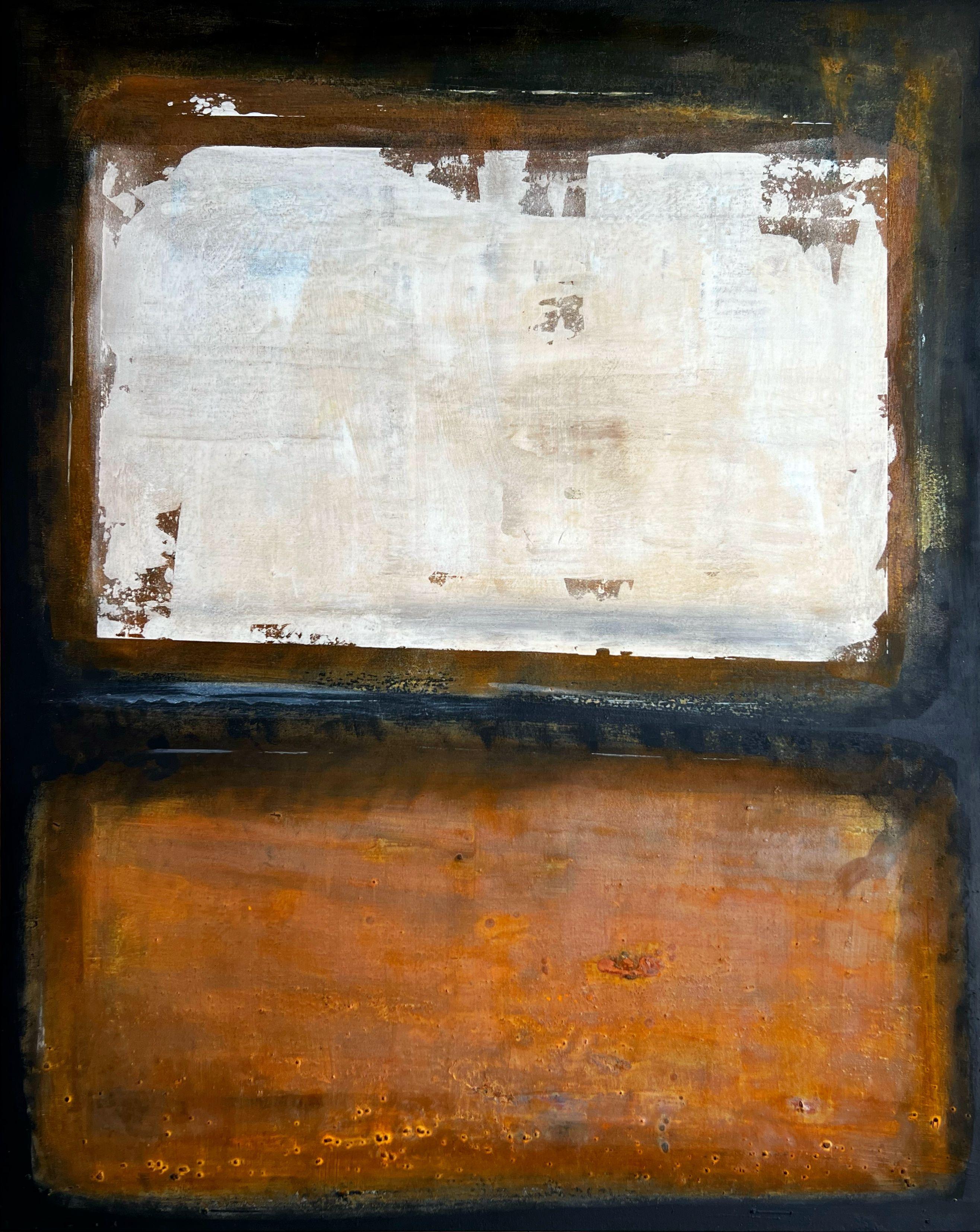 Perspectives InclinÃCes, Mixed Media on Canvas