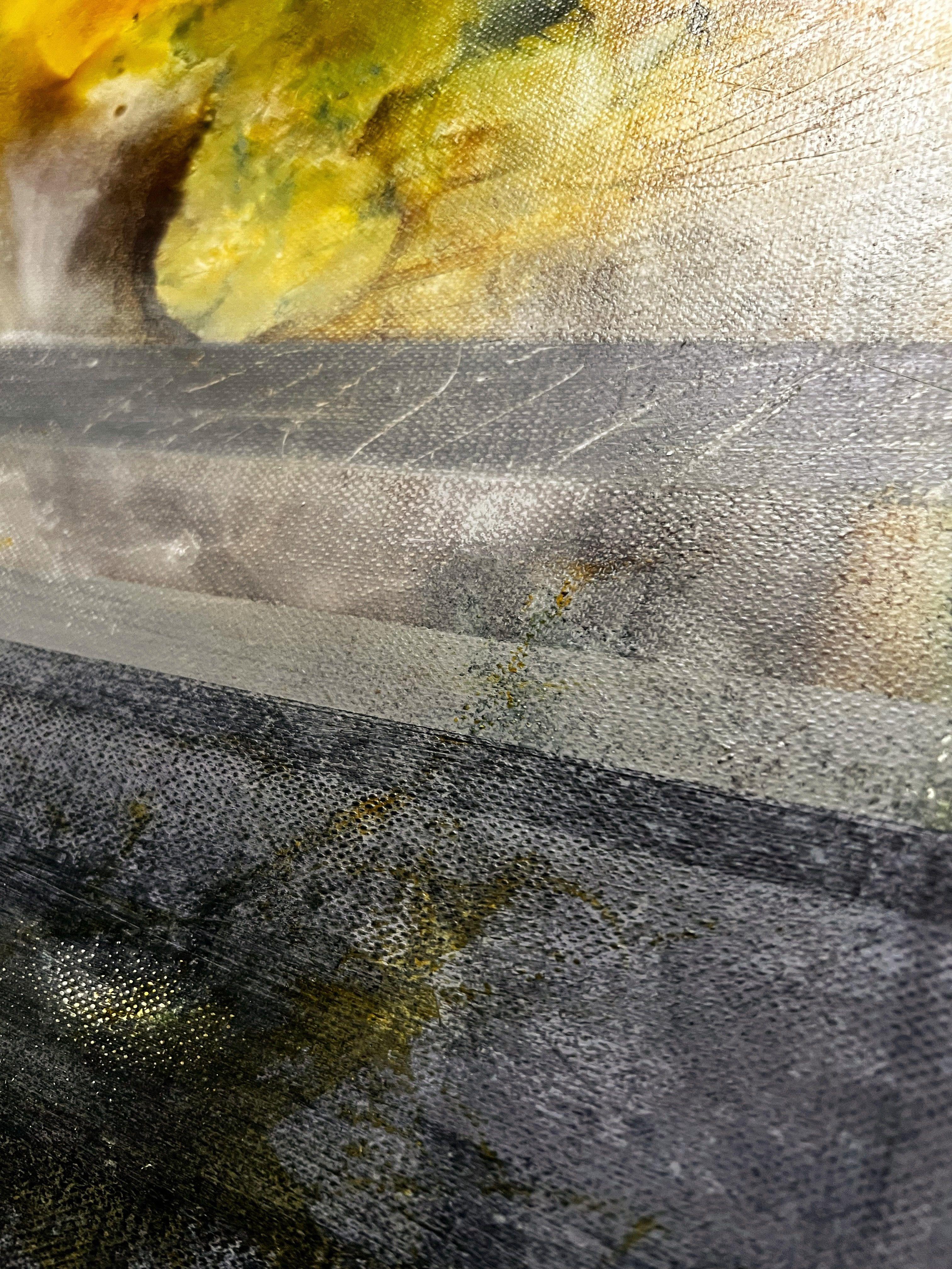 No 2262 Junto Al Lago, Pintura, Acrílico sobre lienzo 1