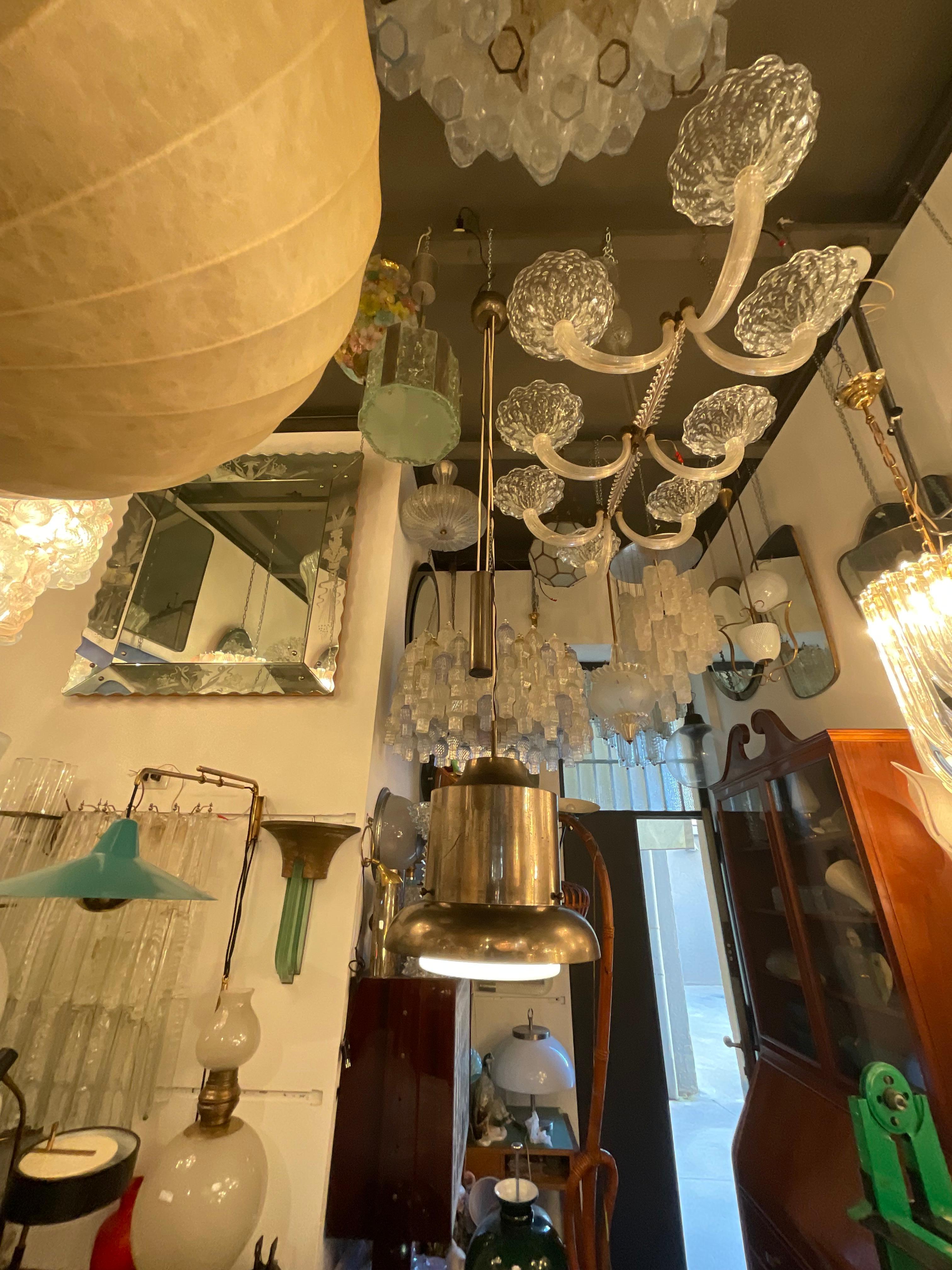 SERGIO ASTI - ARTEMIDE  Lampadario saliscendi, Modello EBE - ITALIA 1960 For Sale 4