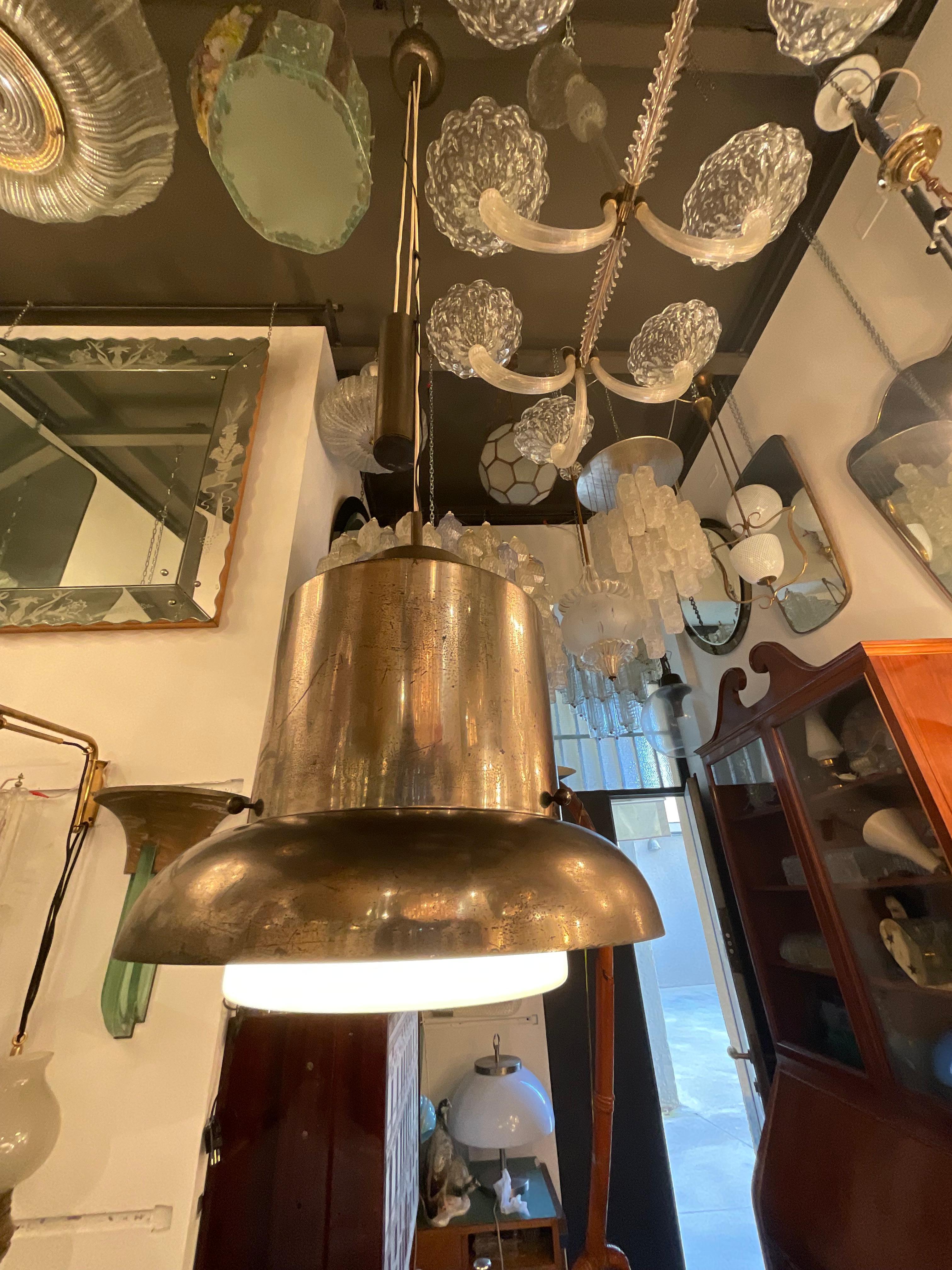 SERGIO ASTI - ARTEMIDE  Lampadario saliscendi, Modello EBE - ITALIA 1960 For Sale 5
