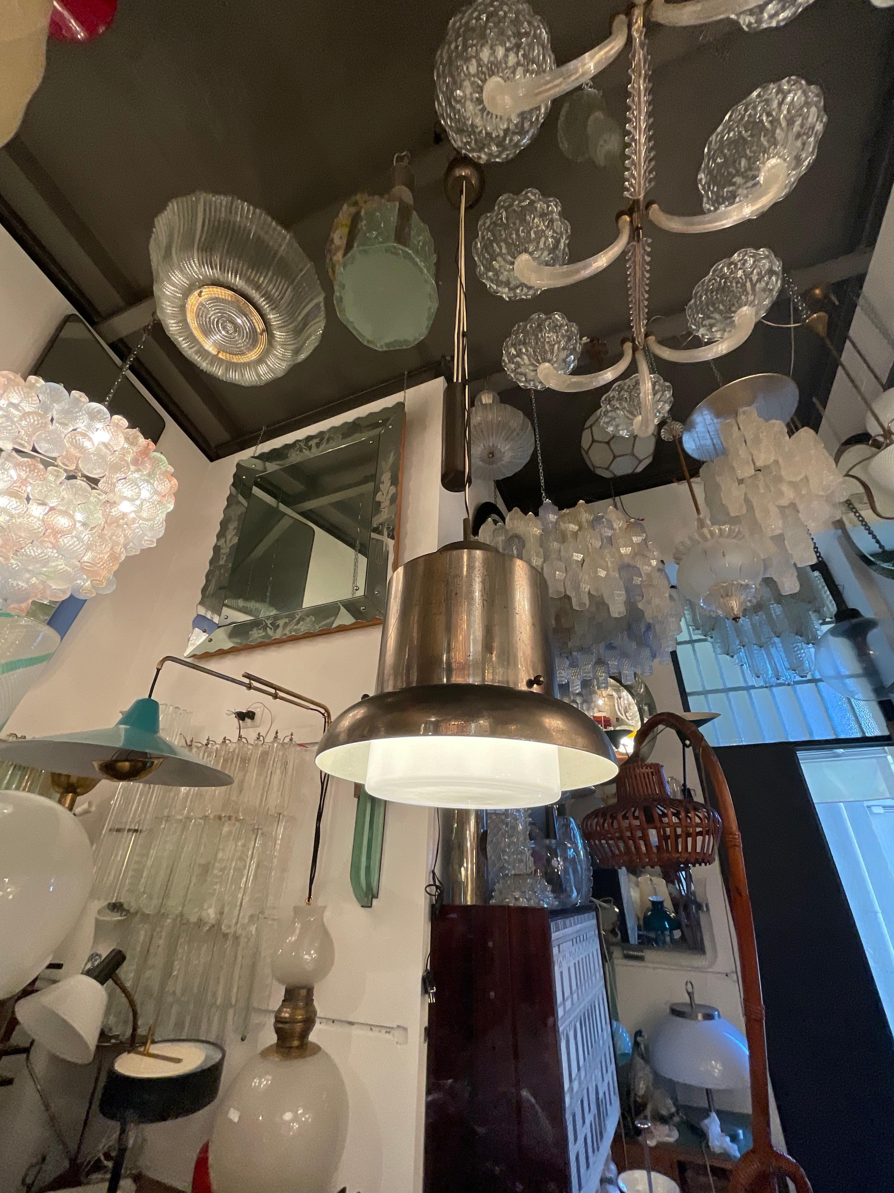 Italian SERGIO ASTI - ARTEMIDE  Lampadario saliscendi, Modello EBE - ITALIA 1960 For Sale