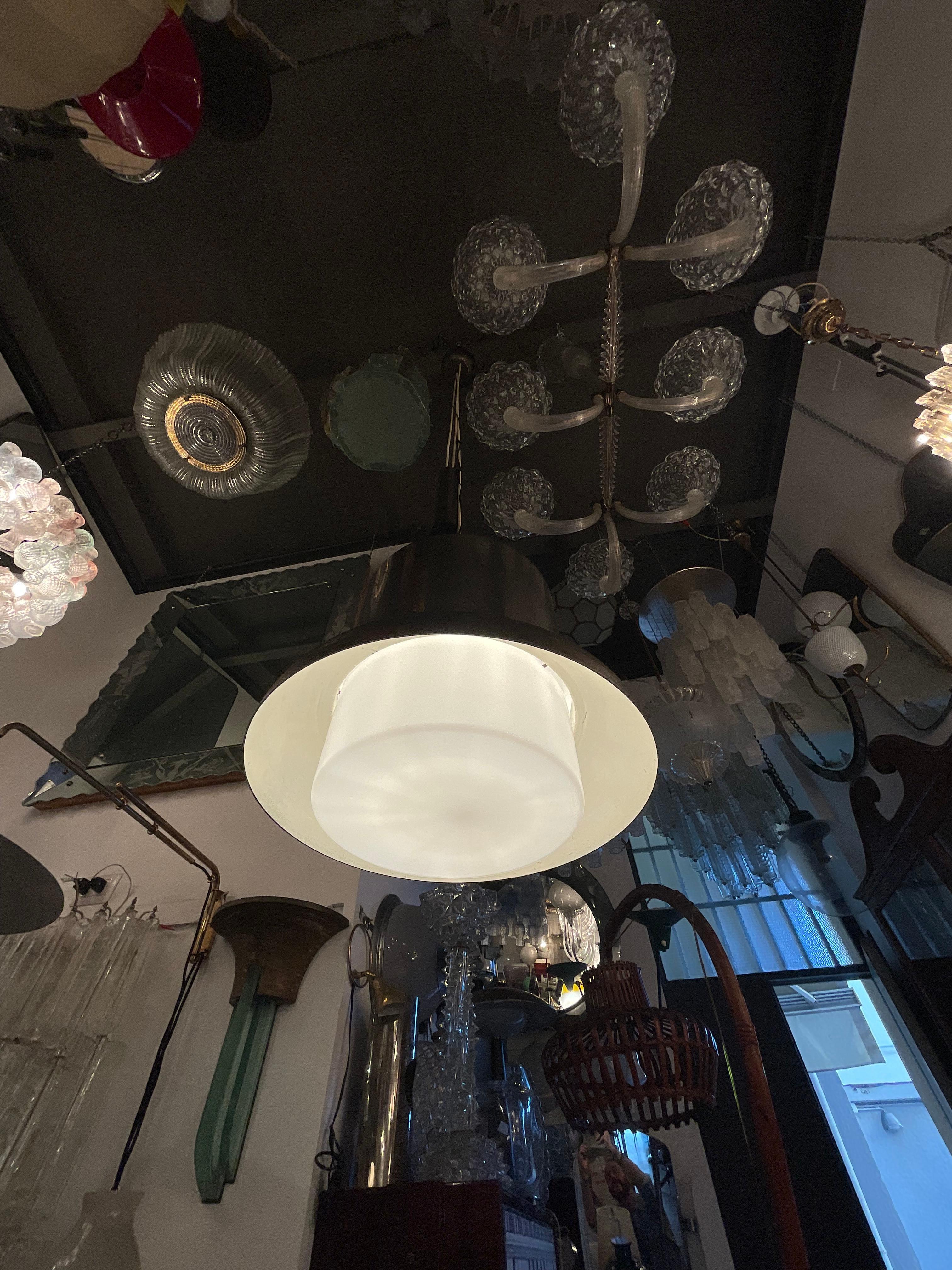 Other SERGIO ASTI - ARTEMIDE  Lampadario saliscendi, Modello EBE - ITALIA 1960 For Sale