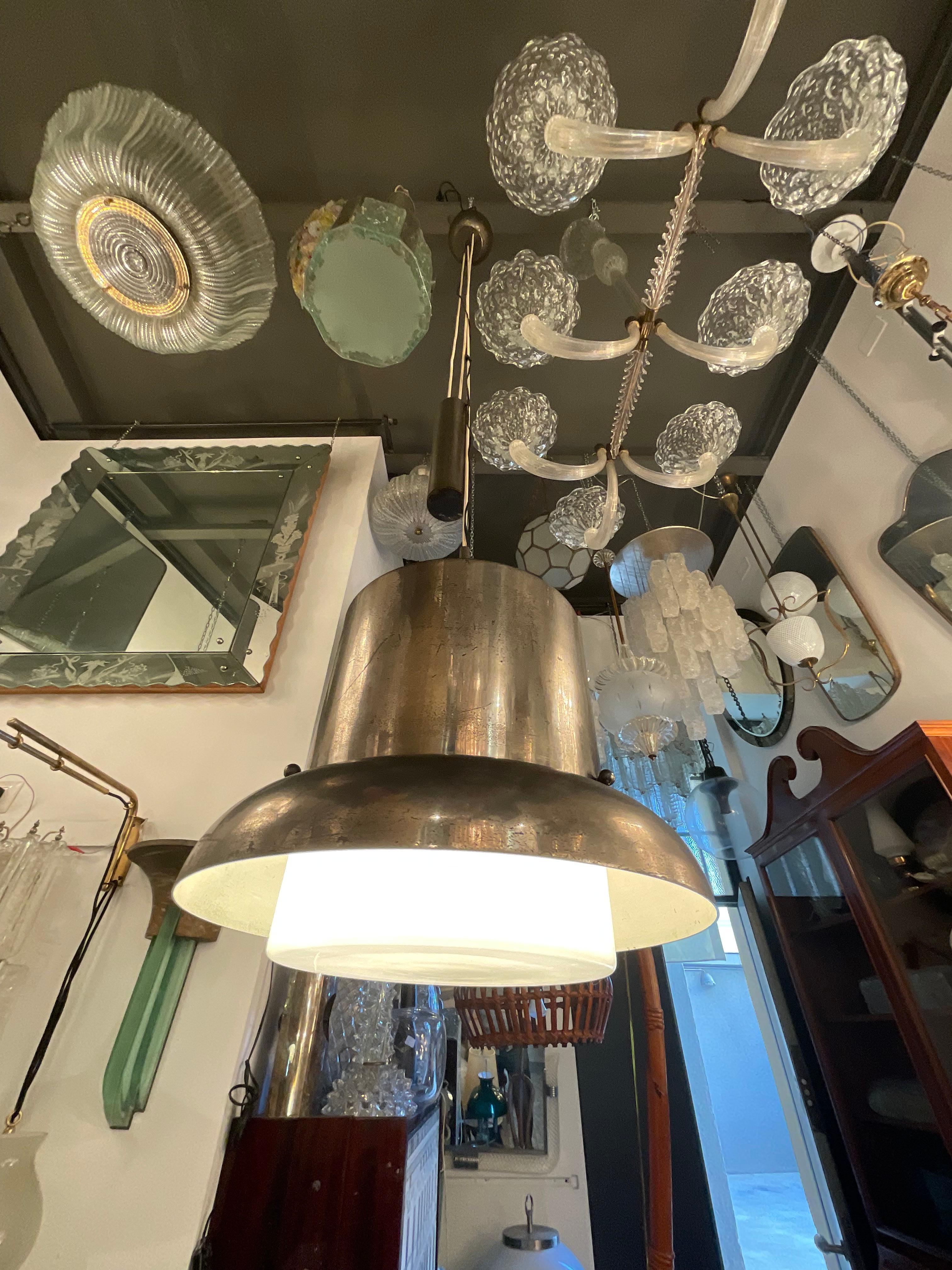 Mid-20th Century SERGIO ASTI - ARTEMIDE  Lampadario saliscendi, Modello EBE - ITALIA 1960 For Sale