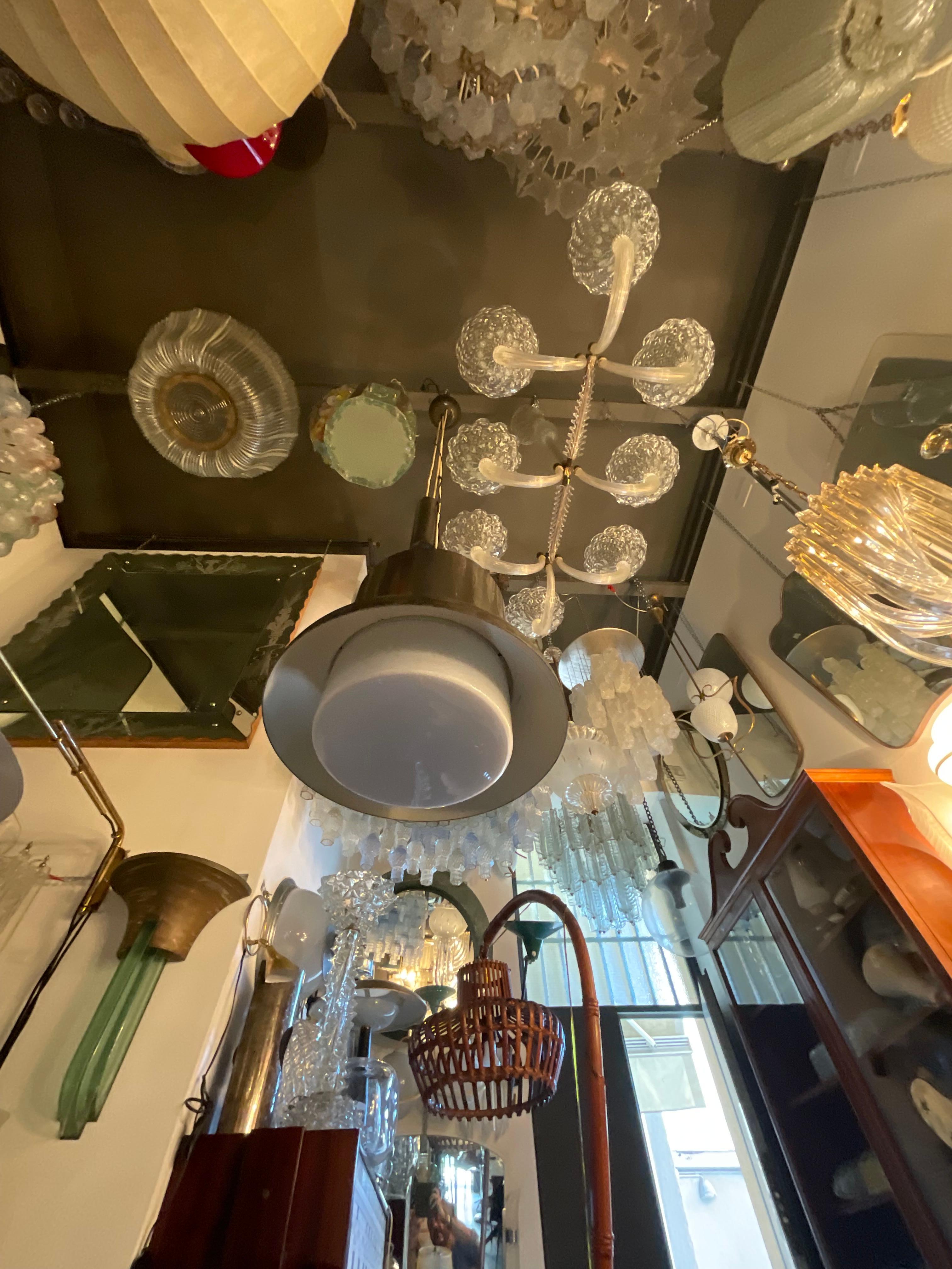 SERGIO ASTI - ARTEMIDE  Lampadario saliscendi, Modello EBE - ITALIA 1960 For Sale 2