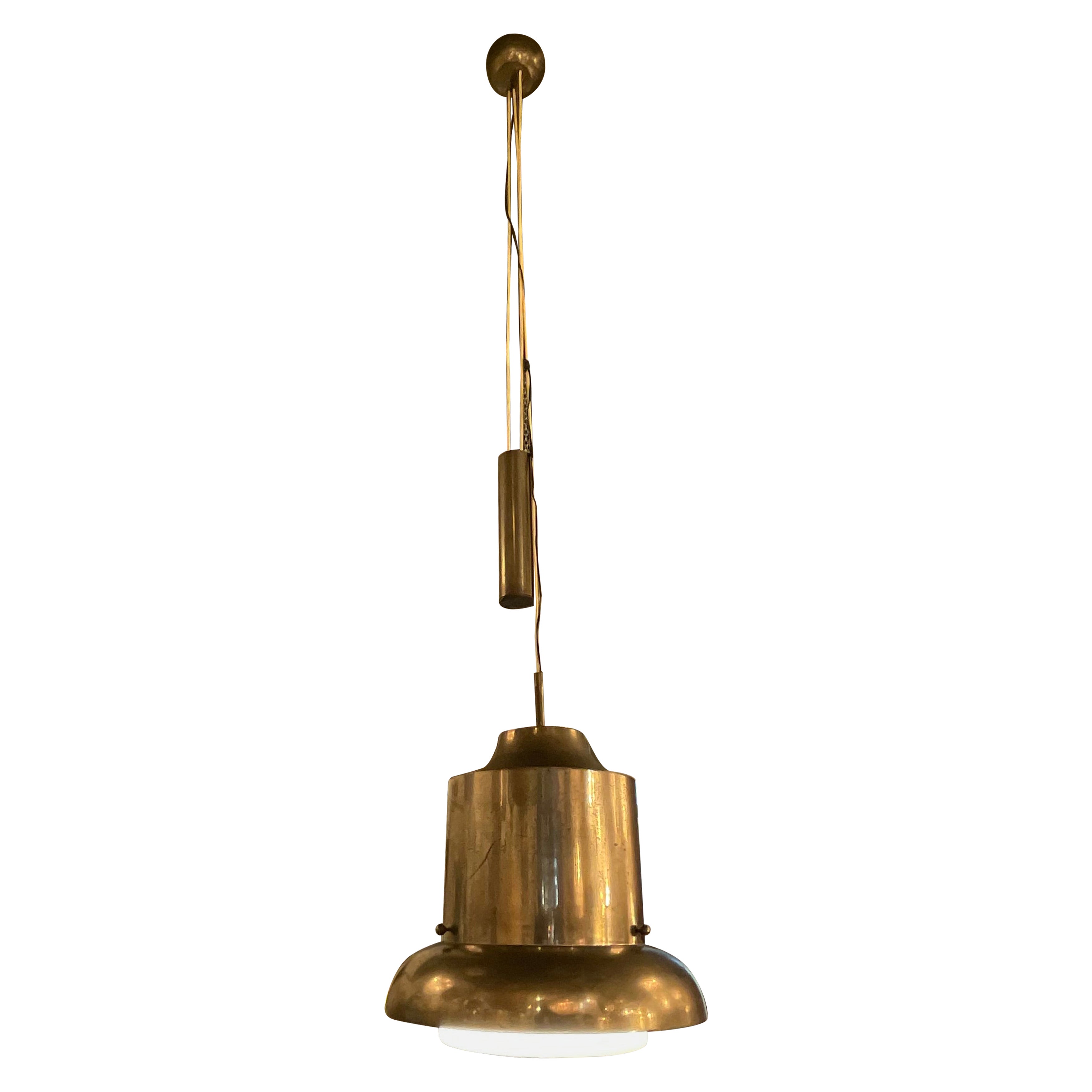 SERGIO ASTI - ARTEMIDE  Lampadario saliscendi, Modello EBE - ITALIA 1960 For Sale
