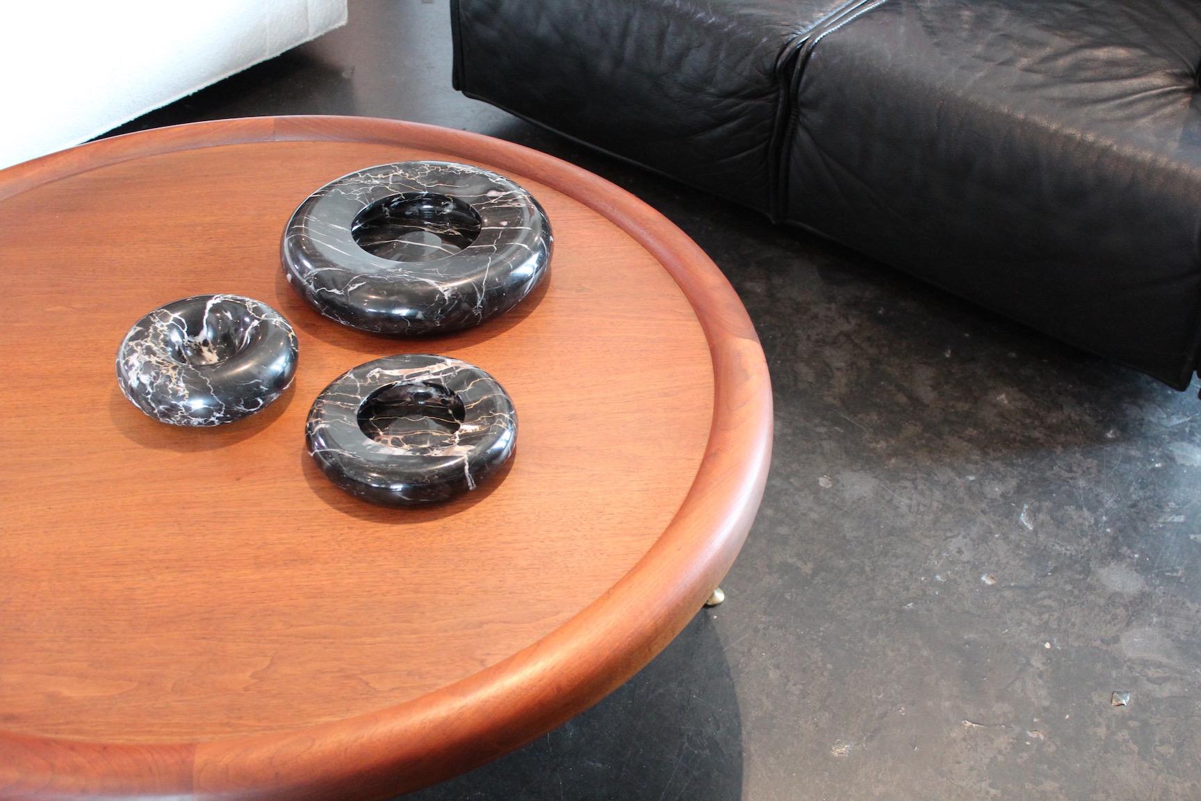 Sergio Asti Black Marble Bowl for Up & Up 6