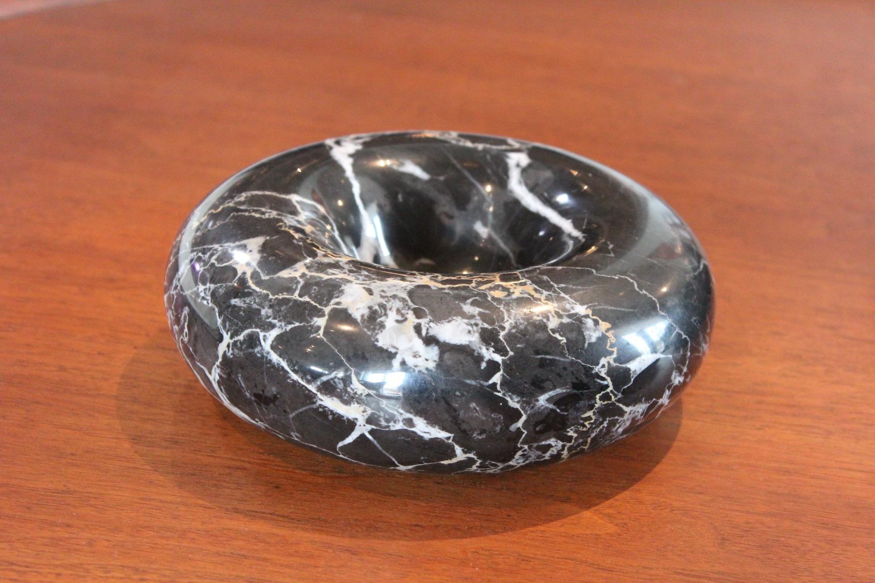 Sergio Asti Black Marble Bowl for Up & Up 2