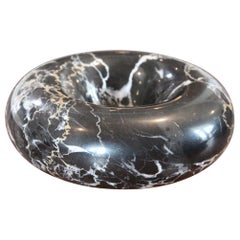 Sergio Asti Black Marble Bowl for Up & Up