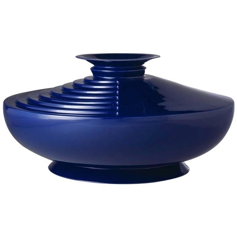 Modern Ceramic Vase Model Nara Model by Sergio Asti for Superego Editions For Sale