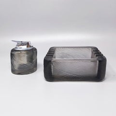Set da fumo in cristallo di Sergio Asti per Arnolfo di Cambio, Italia, anni '70