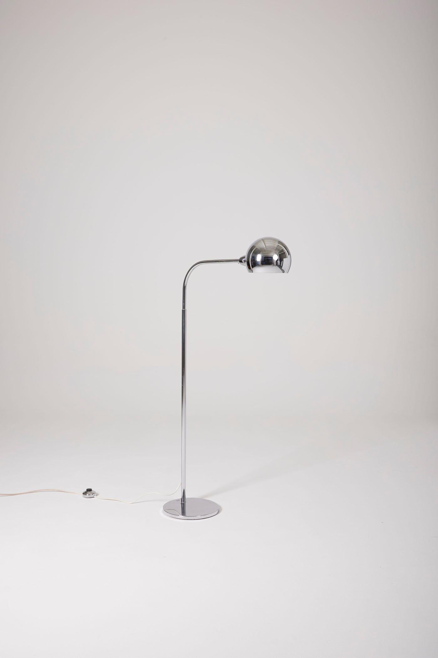 Metal Sergio Asti floor lamp