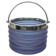 Sergio Asti for Arnolfo di Cambio Onda Purple Crystal Ice Bucket, circa 1970