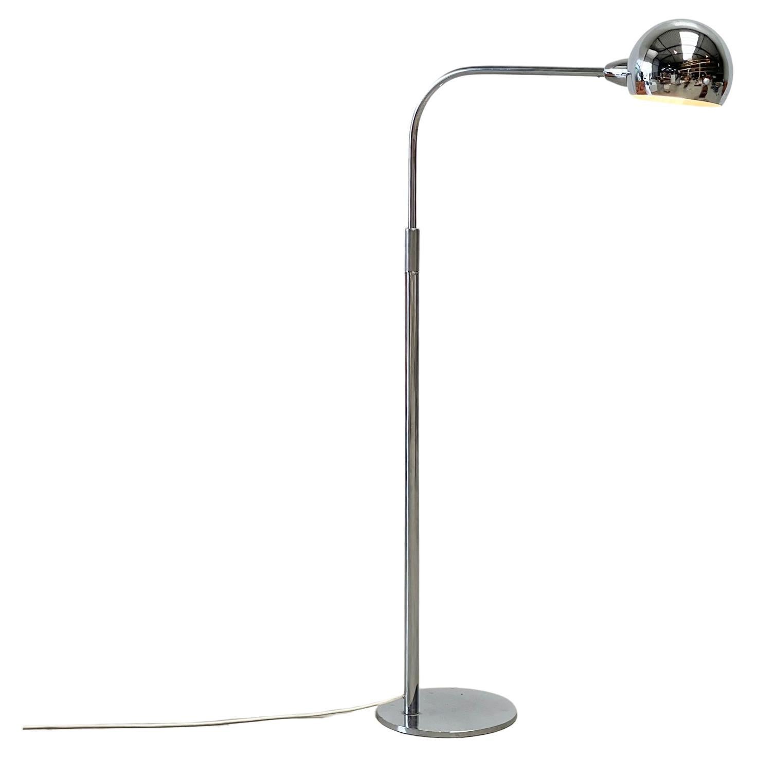 Sergio Asti for Candle adjustable floorlamp For Sale