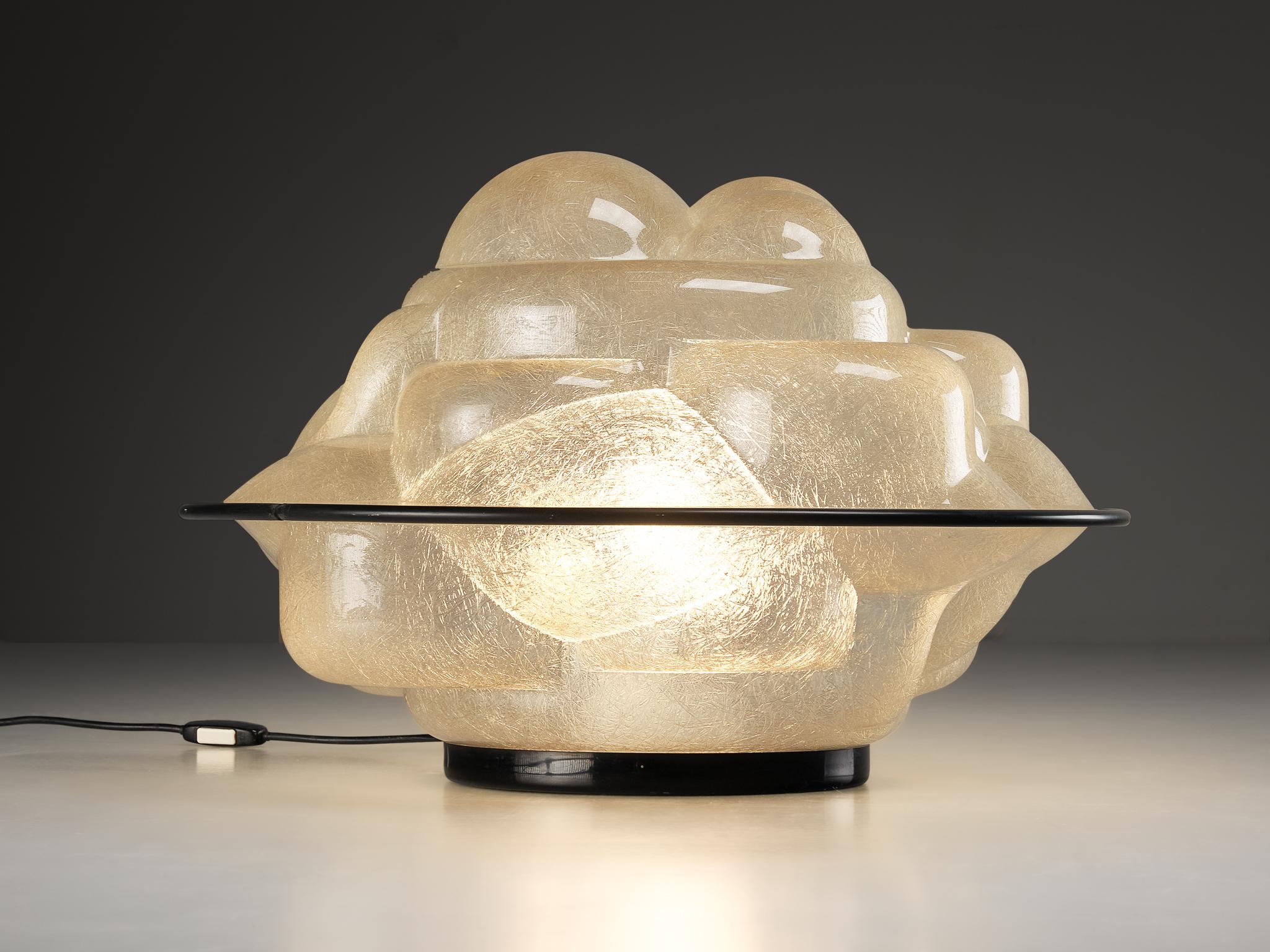 Milieu du XXe siècle Sergio Asti for Martinelli Luce 'Profiterole' Lampadaire ou lampe à poser en vente