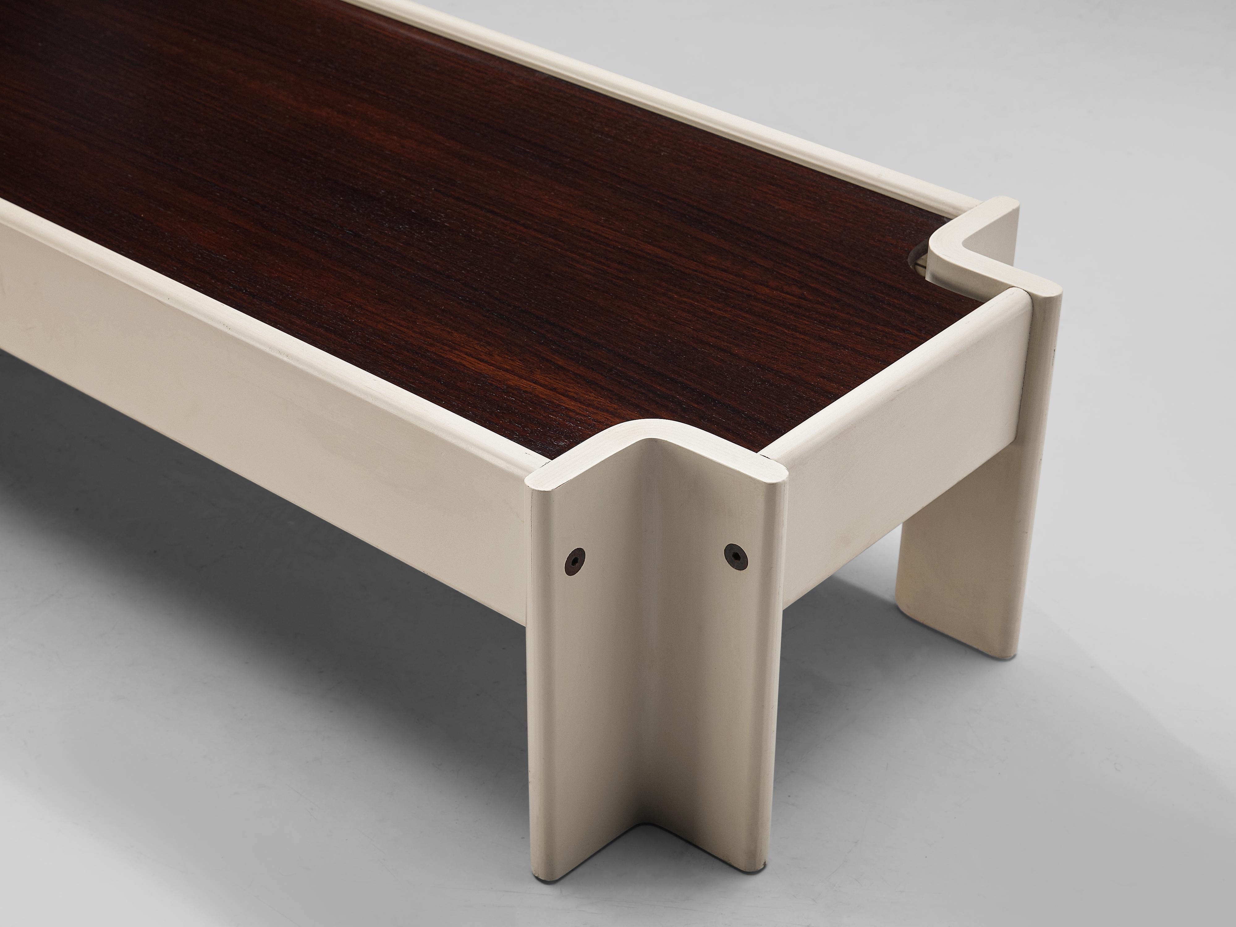 Wood Sergio Asti for Poltronova 'Zelda' Coffee Table