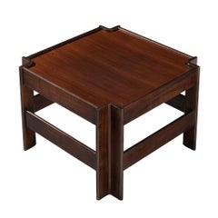 Sergio Asti for Poltronova 'Zelda' Coffee Table in Walnut