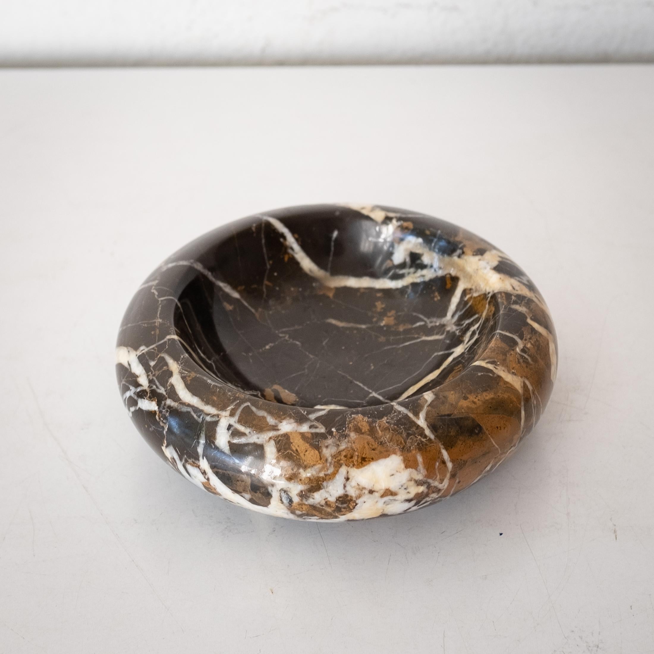 Sergio Asti for Up & Up Style Brown Marble Bowl 2