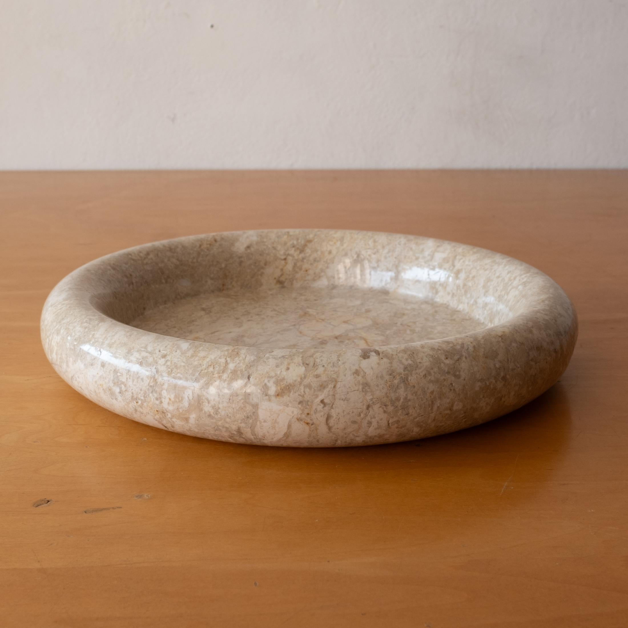 Italian Sergio Asti for Up & Up Style Polished Terrazzo Catch All  Bowl
