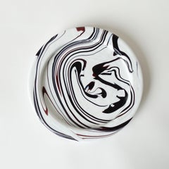 Sergio Asti for Venini Large Murano Glass Ashtray , Italy, 1967