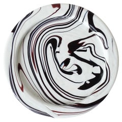 Sergio Asti for Venini Large Murano Glass Ashtray , Italy, 1967