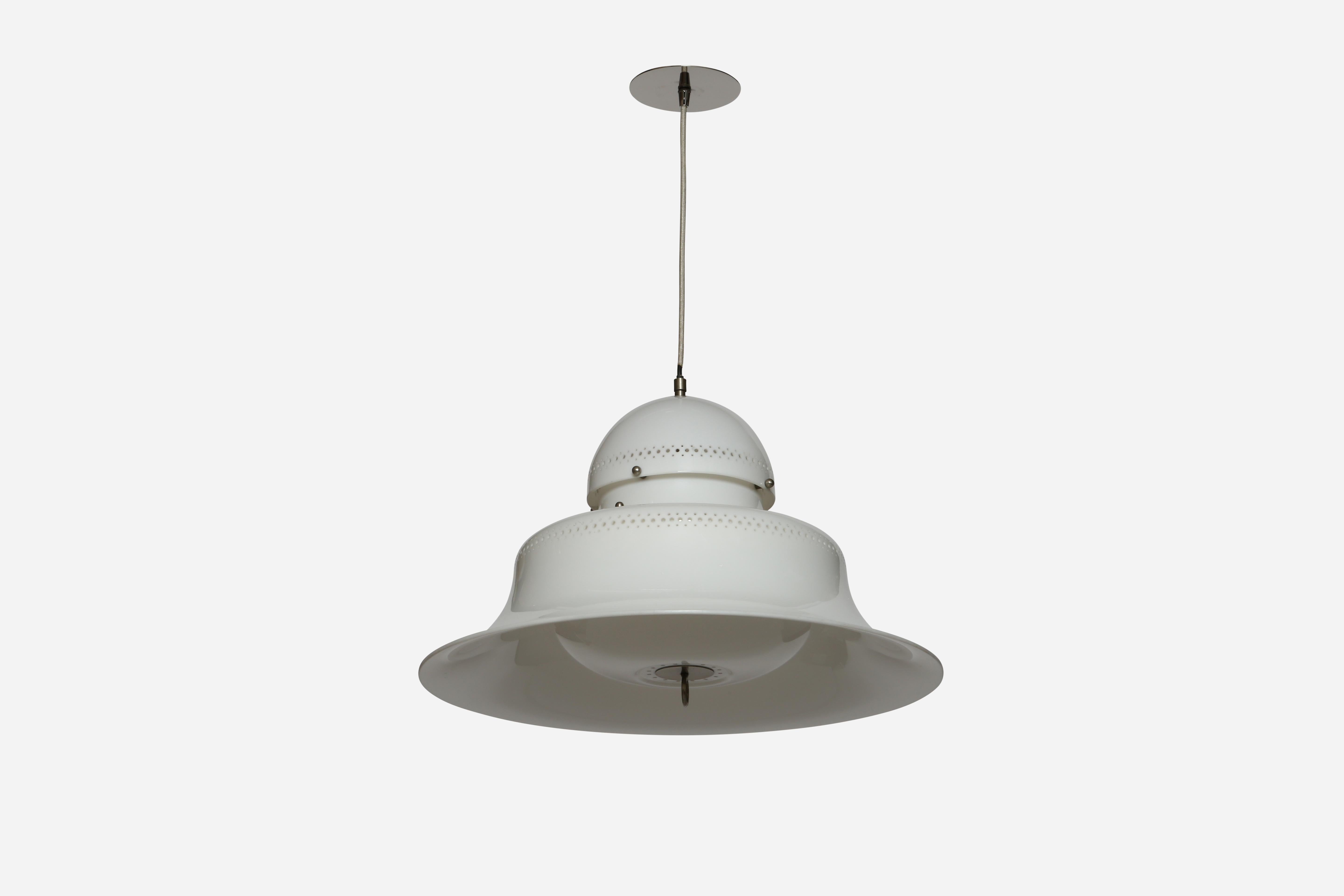 Sergio Asti for Kartell ceiling light model KD14 For Sale 7