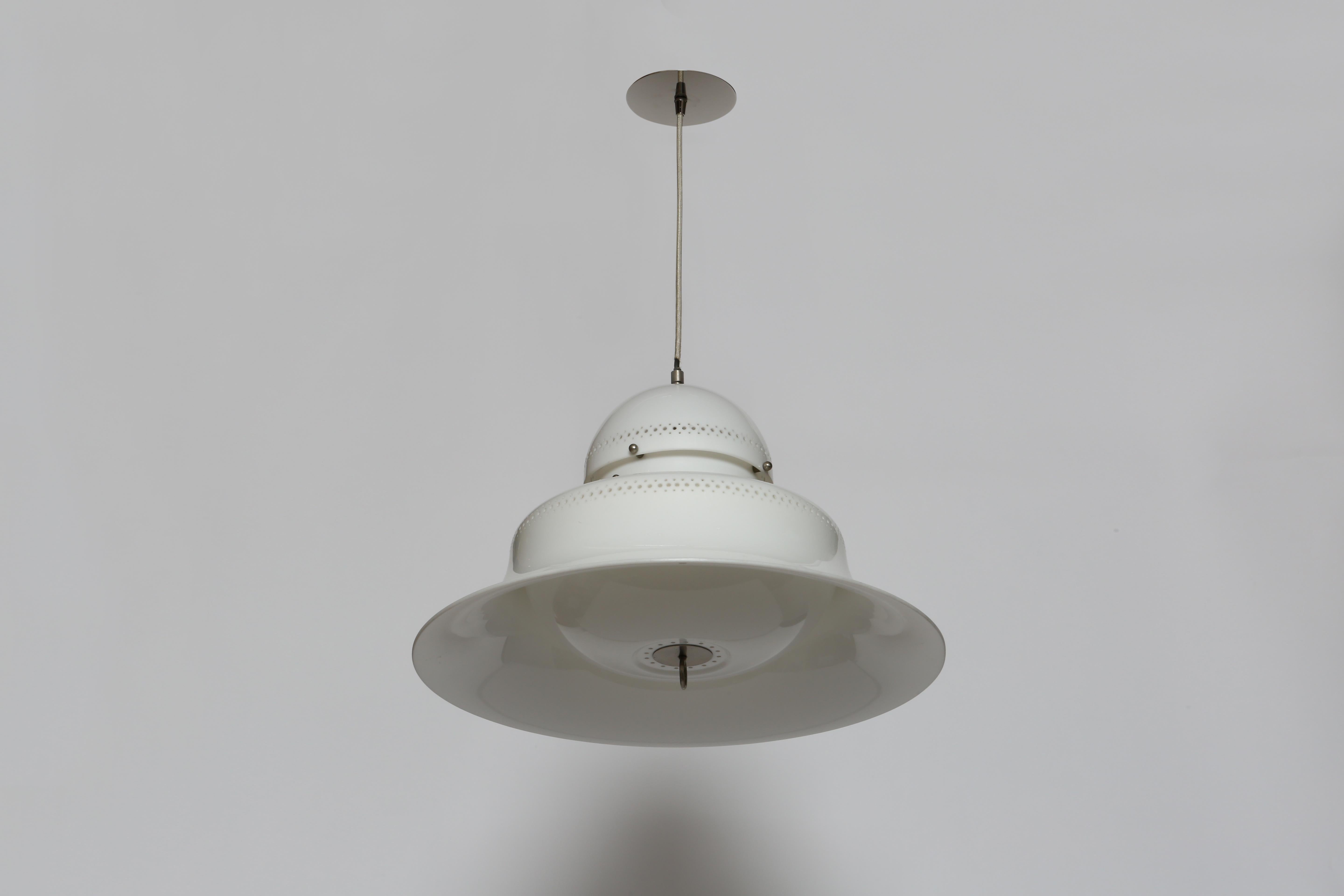 Mid-Century Modern Sergio Asti for Kartell ceiling light model KD14 For Sale