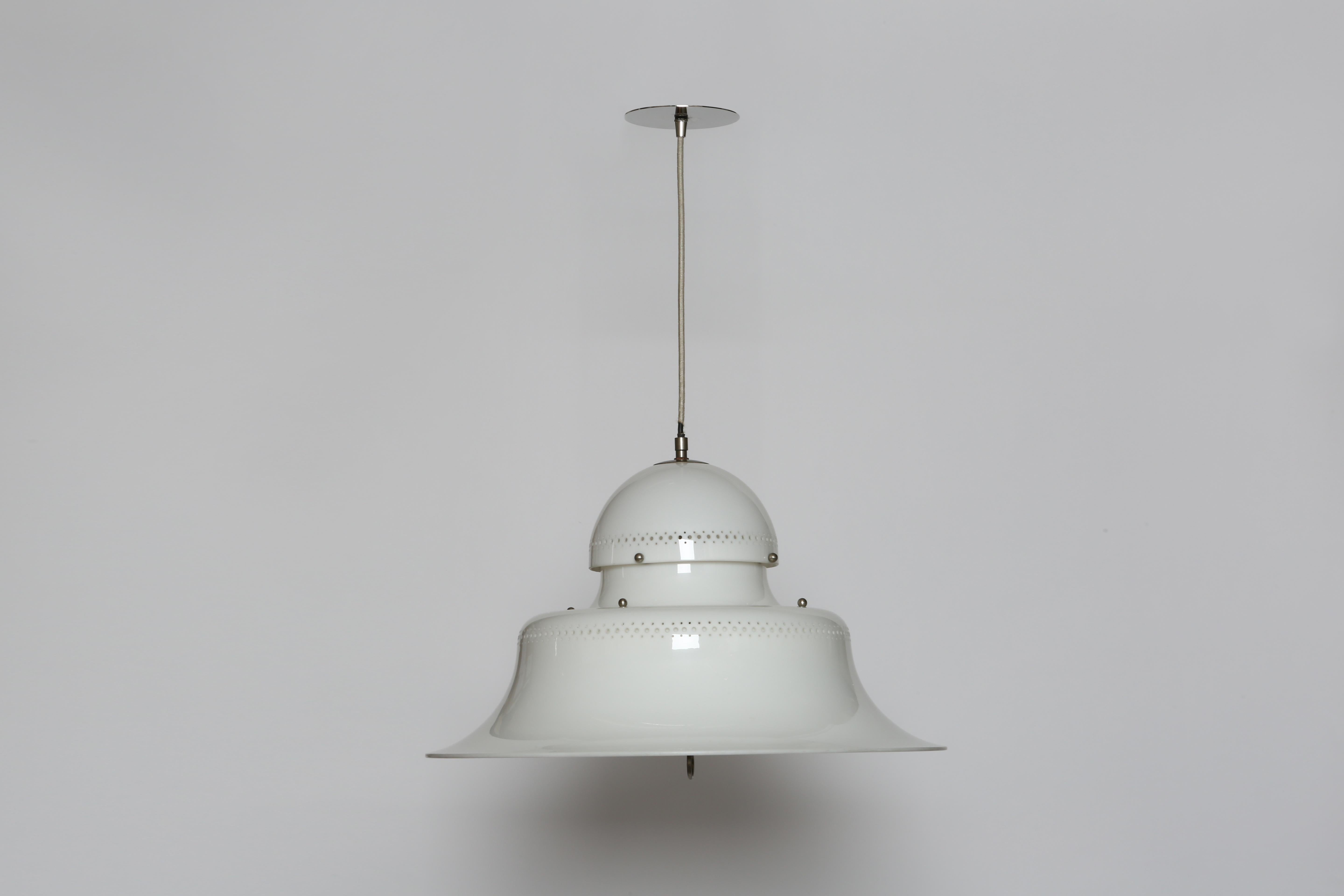 Italian Sergio Asti for Kartell ceiling light model KD14 For Sale