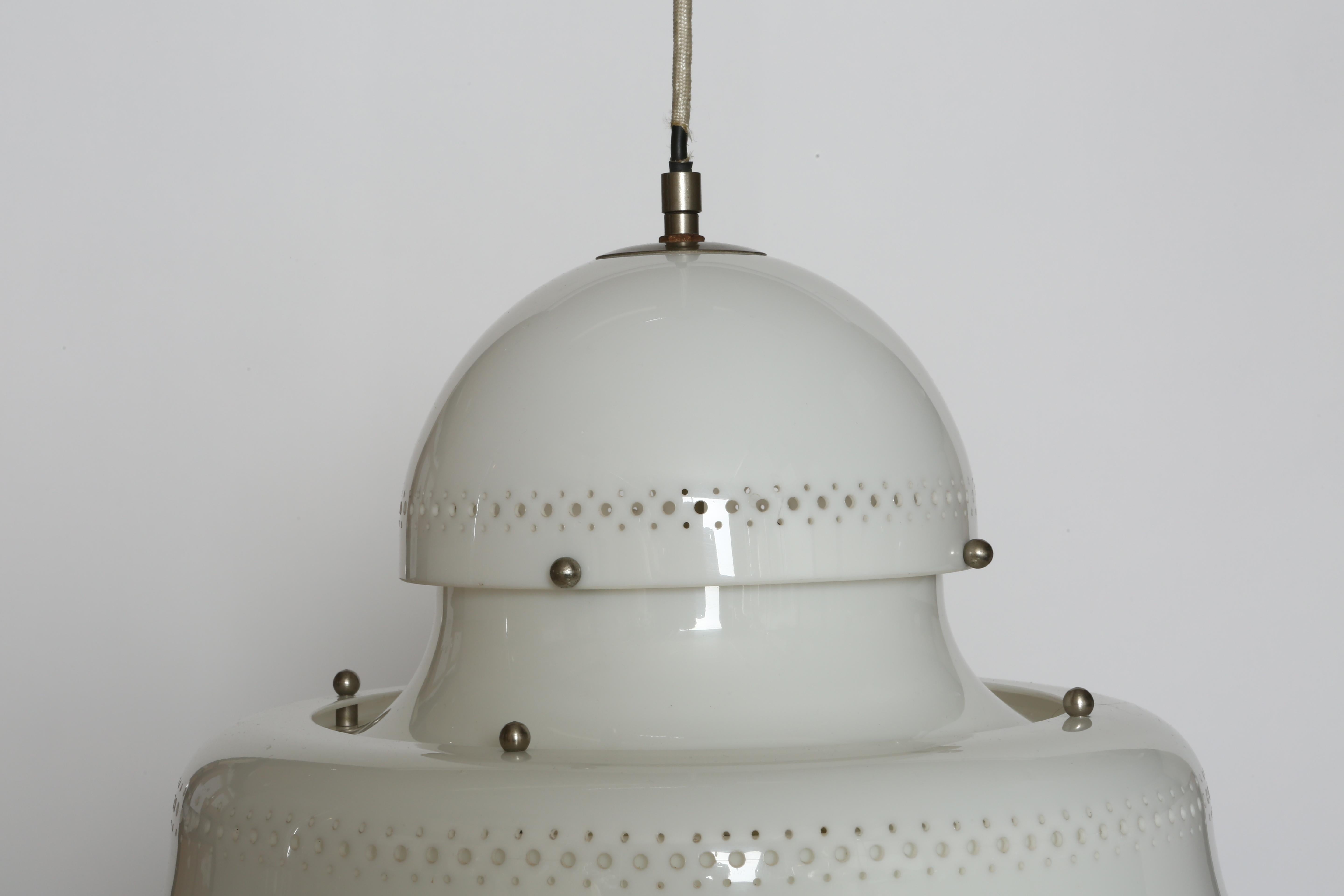 Metal Sergio Asti for Kartell ceiling light model KD14 For Sale