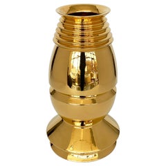 Sergio Asti Gold Toky BKK Vase by Superego