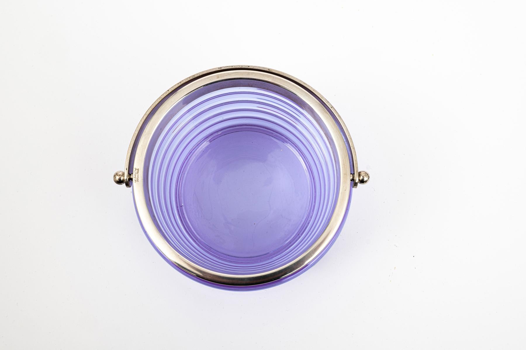 Late 20th Century Sergio Asti Ice bucket and vide poche For Sale