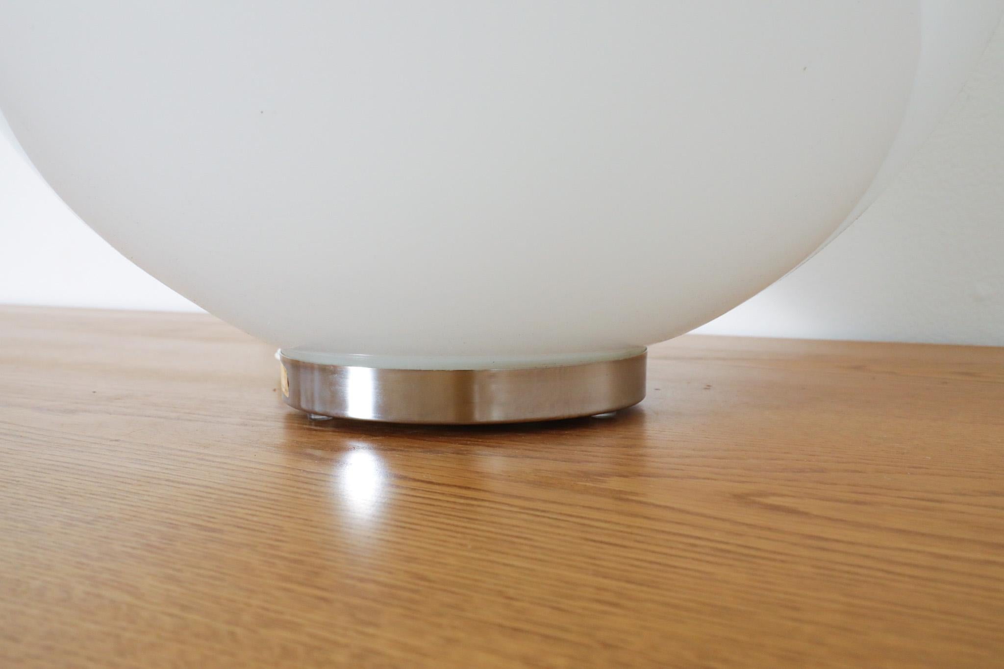 Sergio Asti Inspired Blown Glass Snow Globe Table Lamp, Italy, 1960s 6