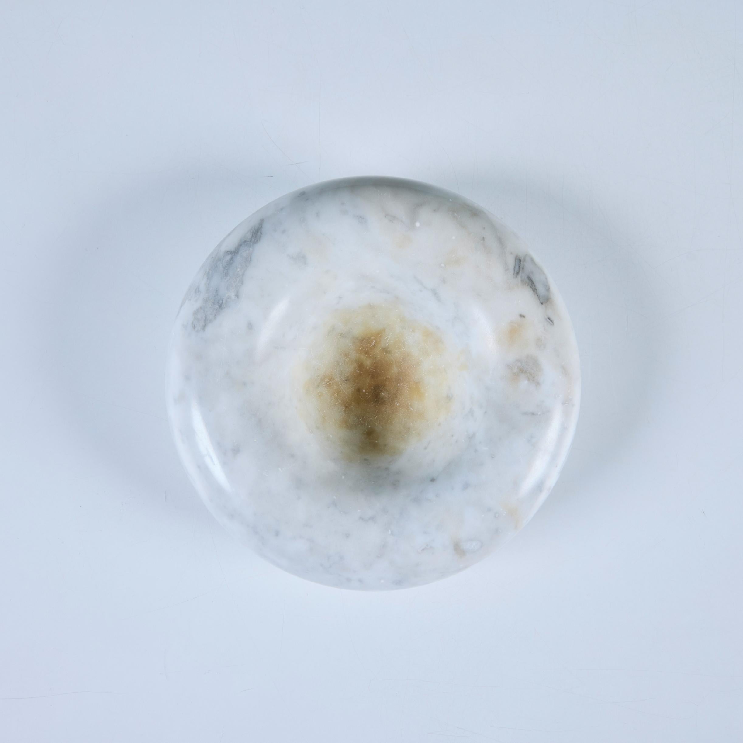 Ciotola artistica in marmo di Sergio Asti per Up & Up in vendita 2