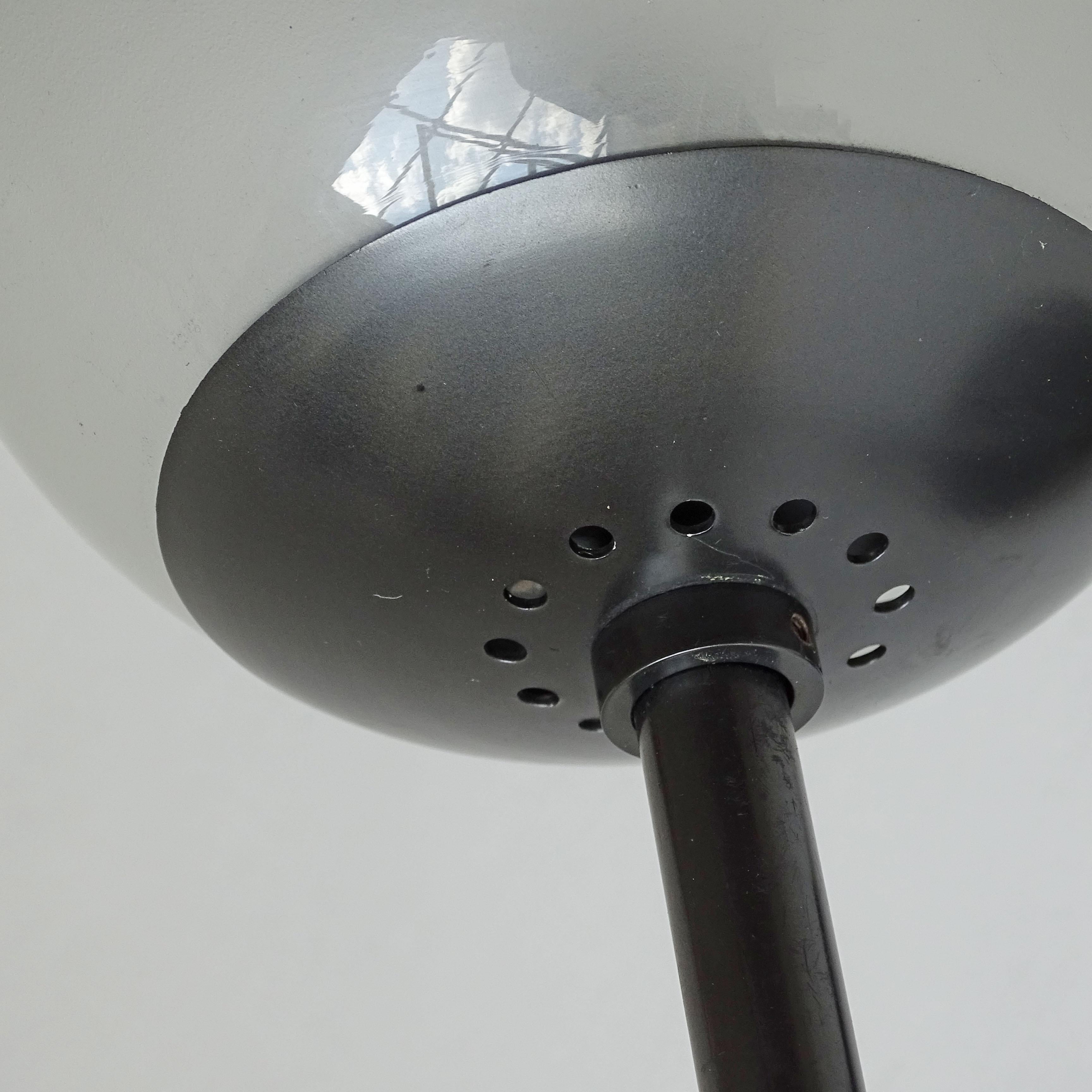 Laqué Sergio Asti, paire de lampes murales minimalistes pour Arteluce, Italie, 1966 en vente